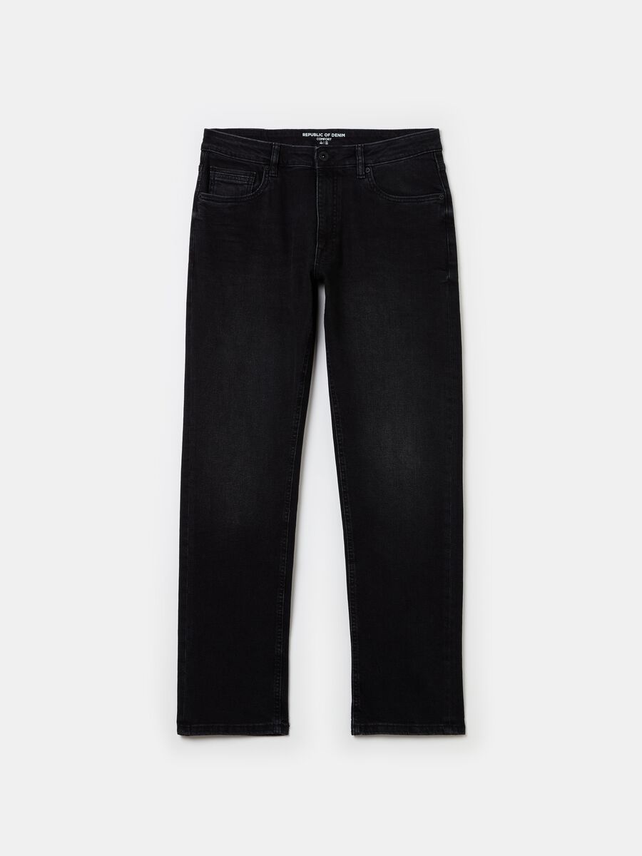 Comfort-fit jeans with five pockets_4