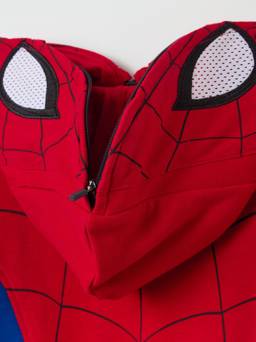 Sudadera con cremallera con capucha estampado Spider-Man_3