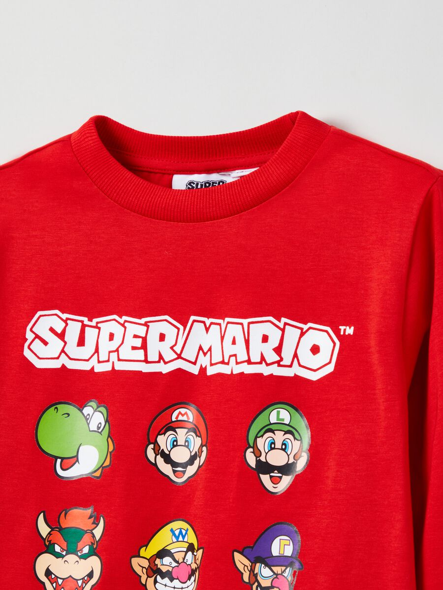 T-shirt with long sleeves and Super Mario™ print_2