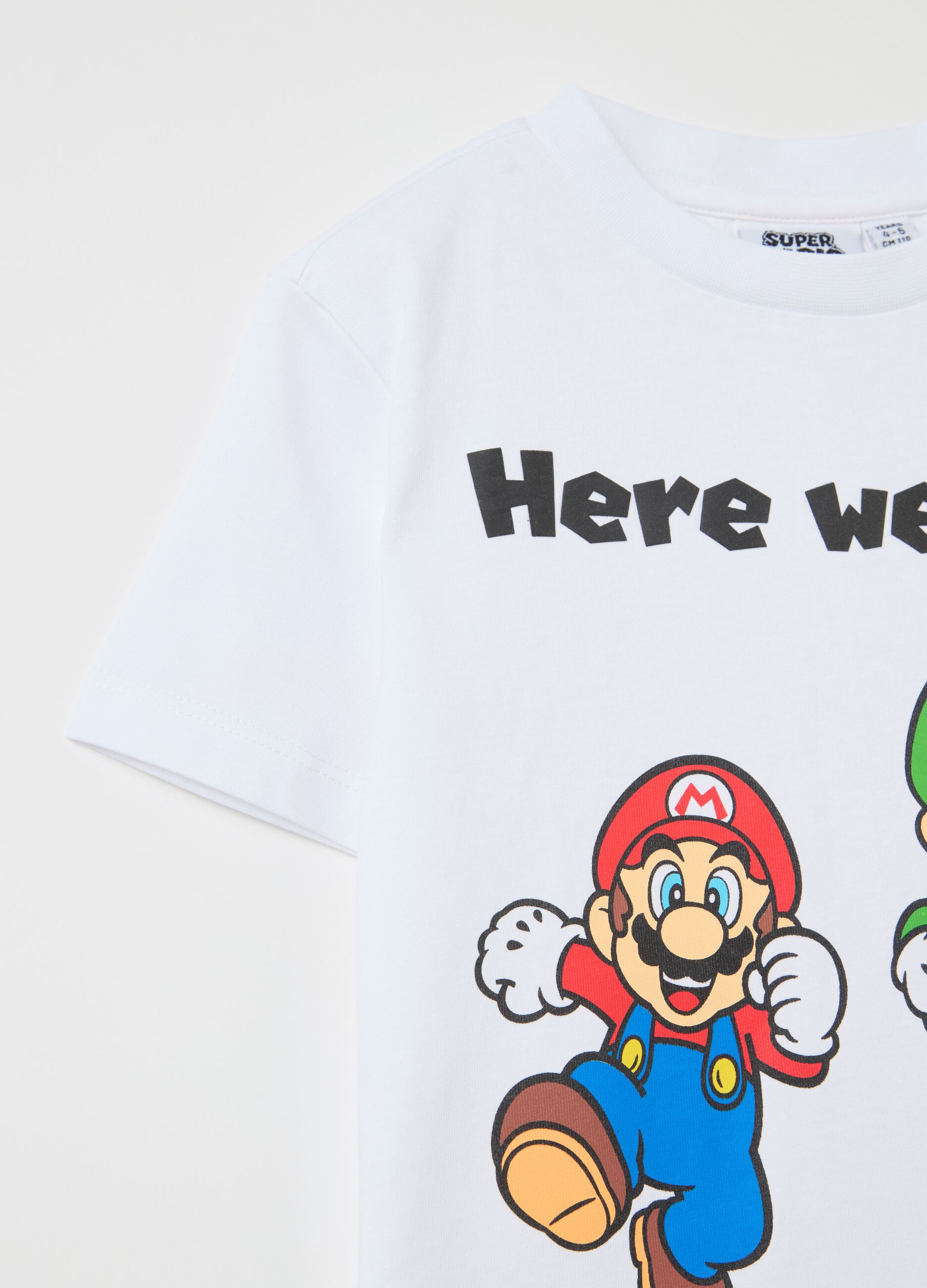 Cotton T-shirt with Super Mario™ print