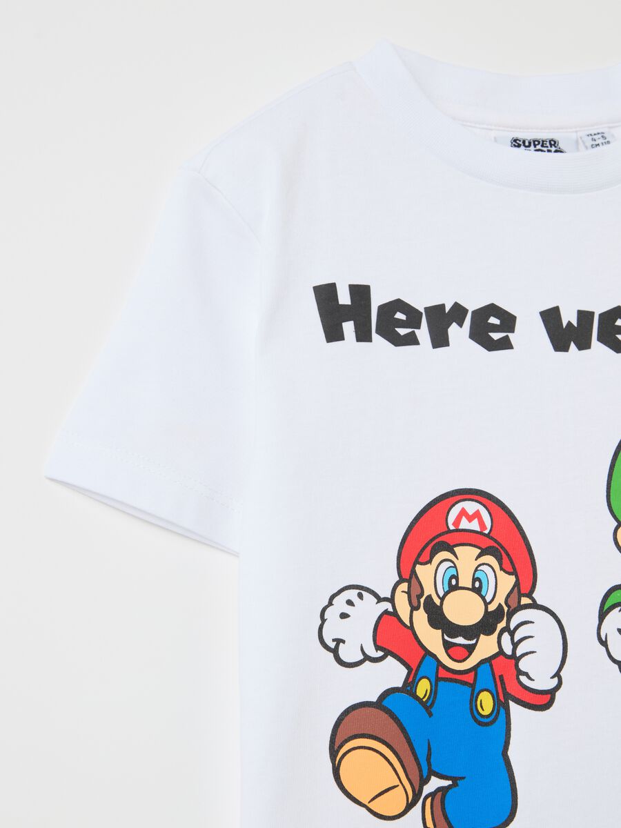 Camiseta de algodón con estampado Super Mario™_3