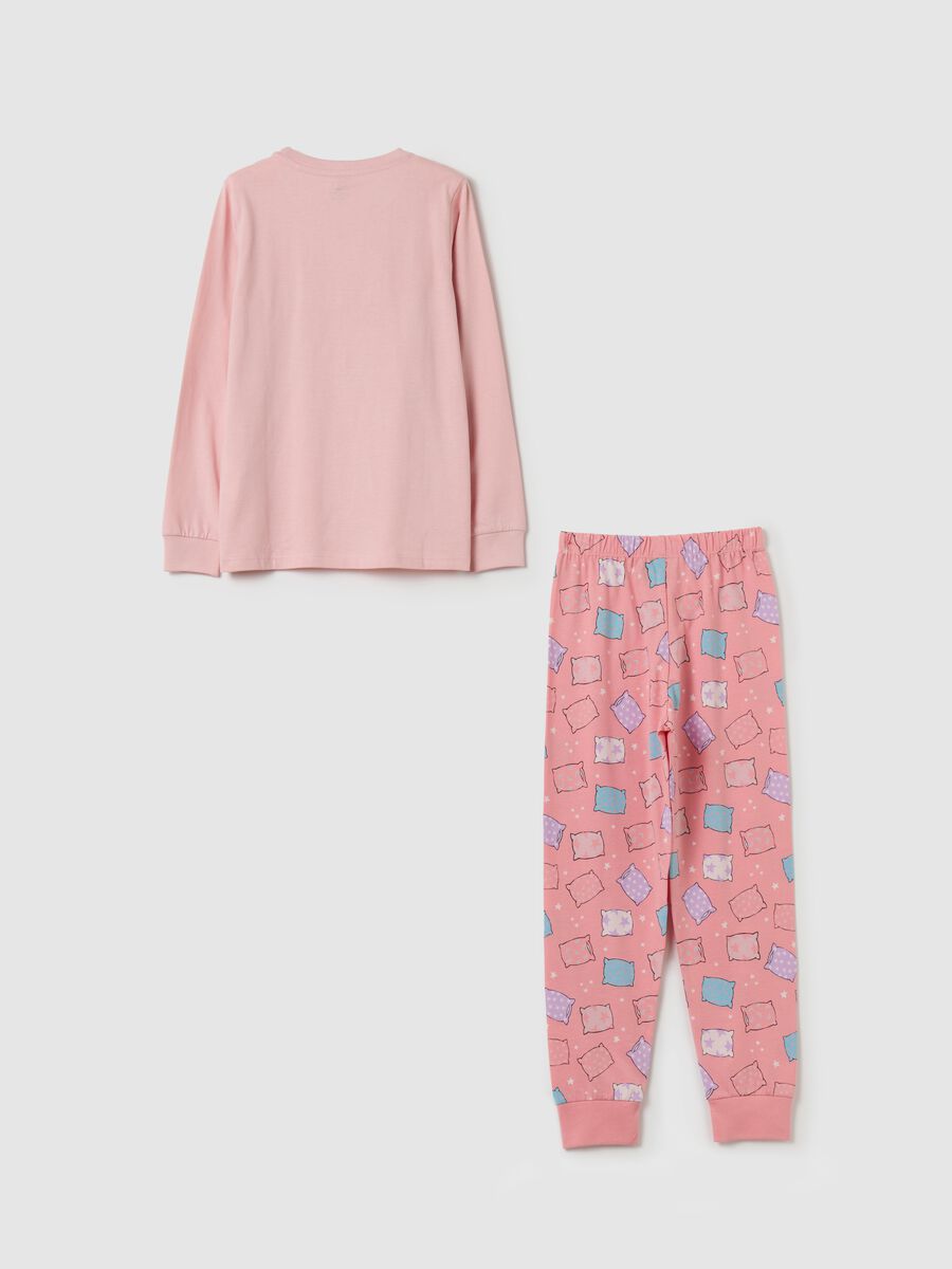 Long pyjamas with print in organic cotton_1