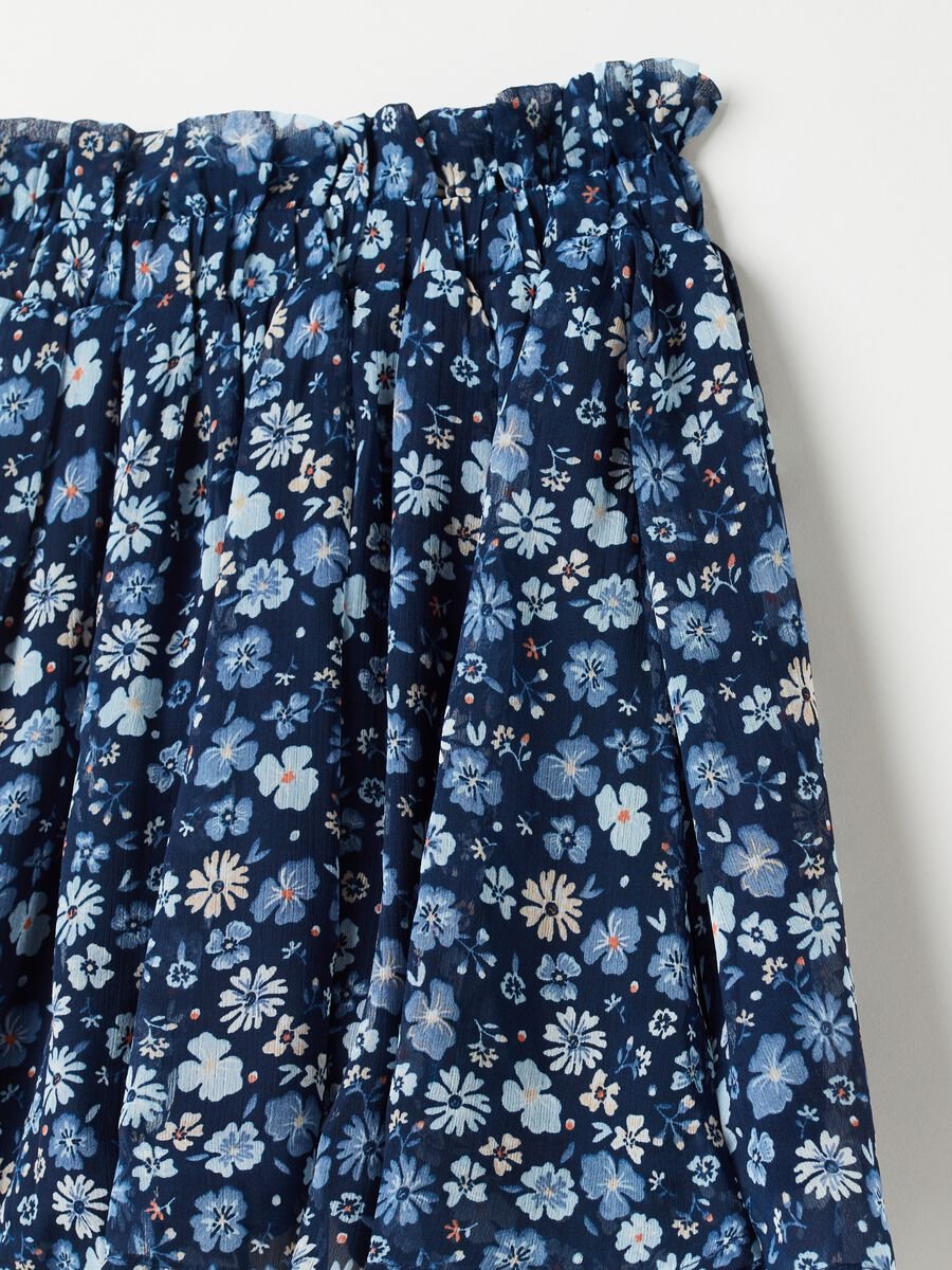 Floral pattern skirt_2