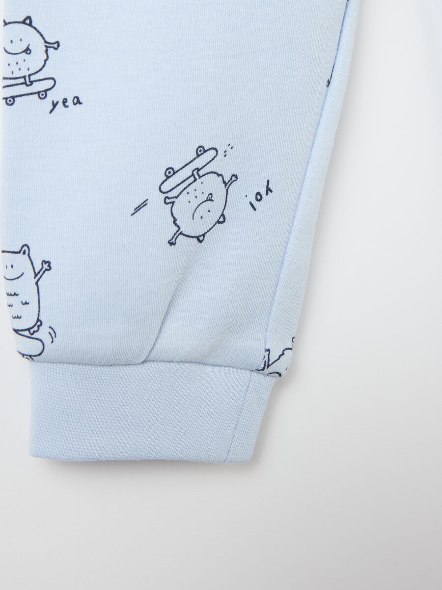 Organic cotton pyjamas with monsters print_3