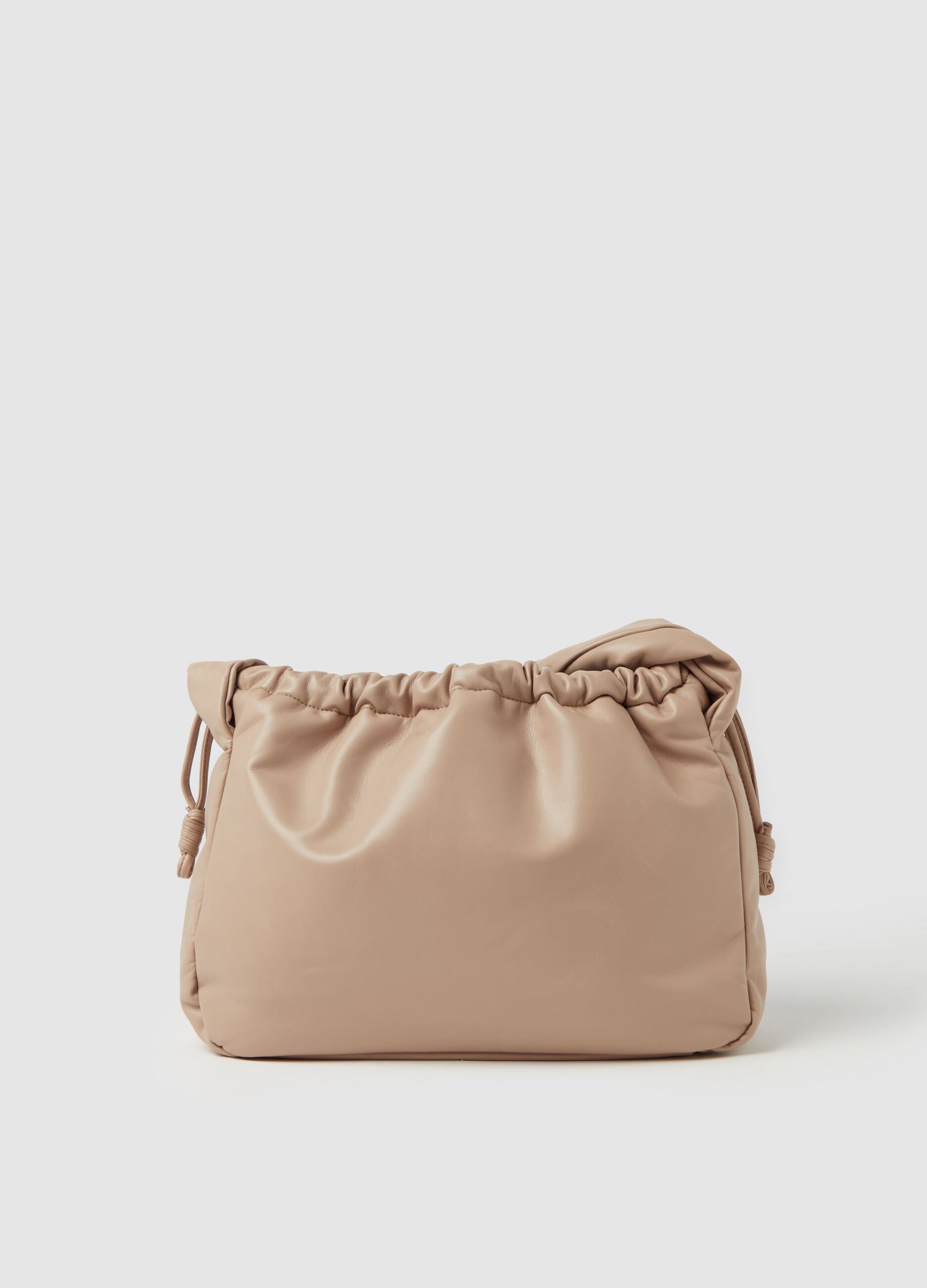 Borsa hobo con coulisse