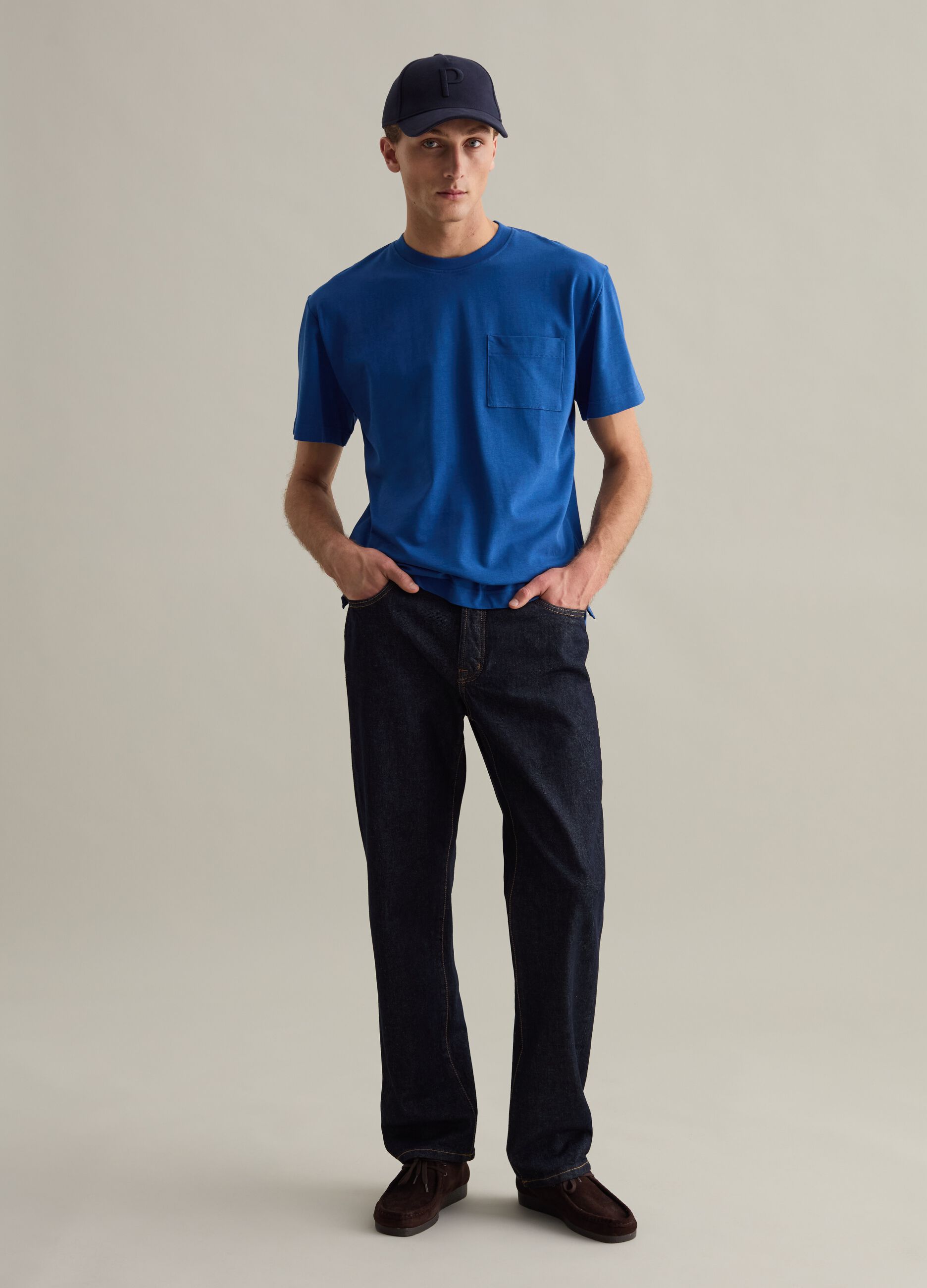 Relaxed-fit T-shirt with pocket