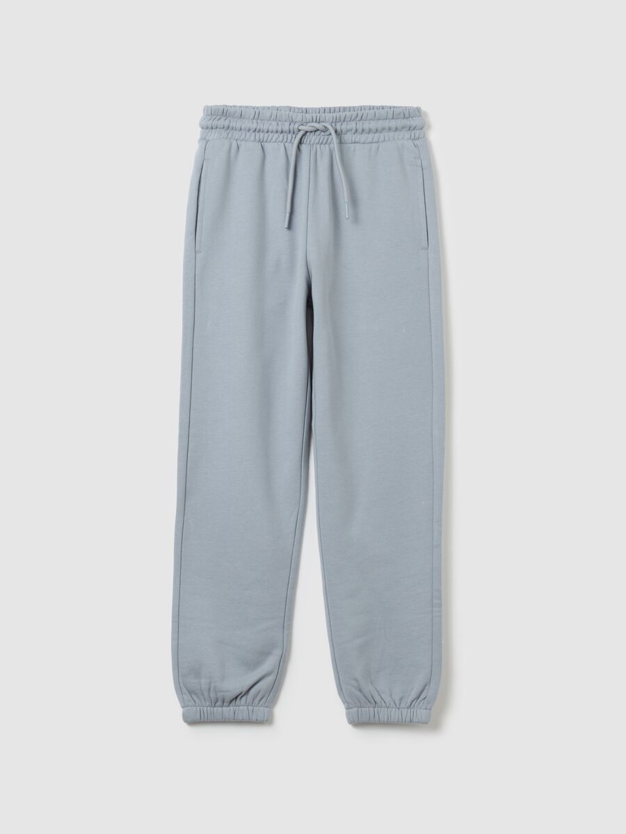 Essential joggers in fleece with drawstring_0