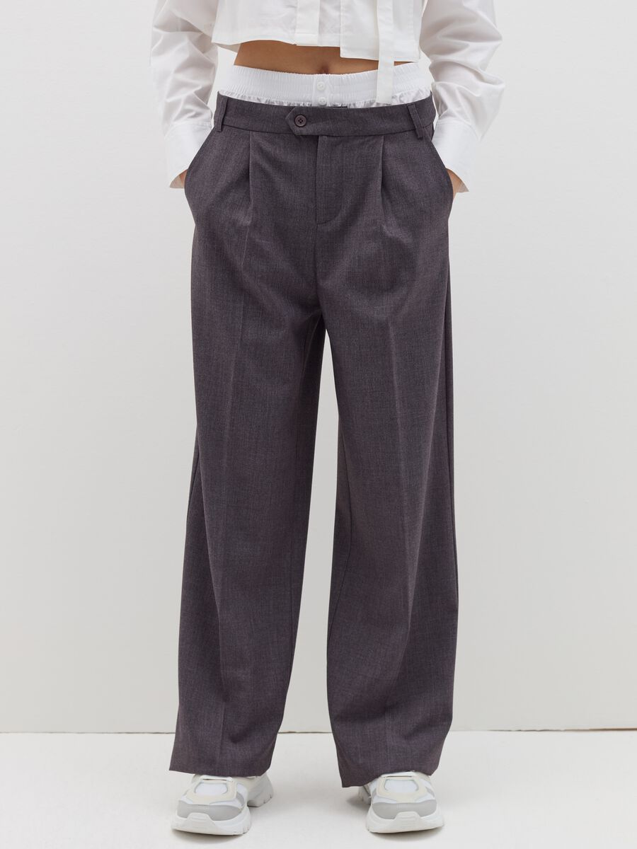 Palazzo trousers with boxer waist_1