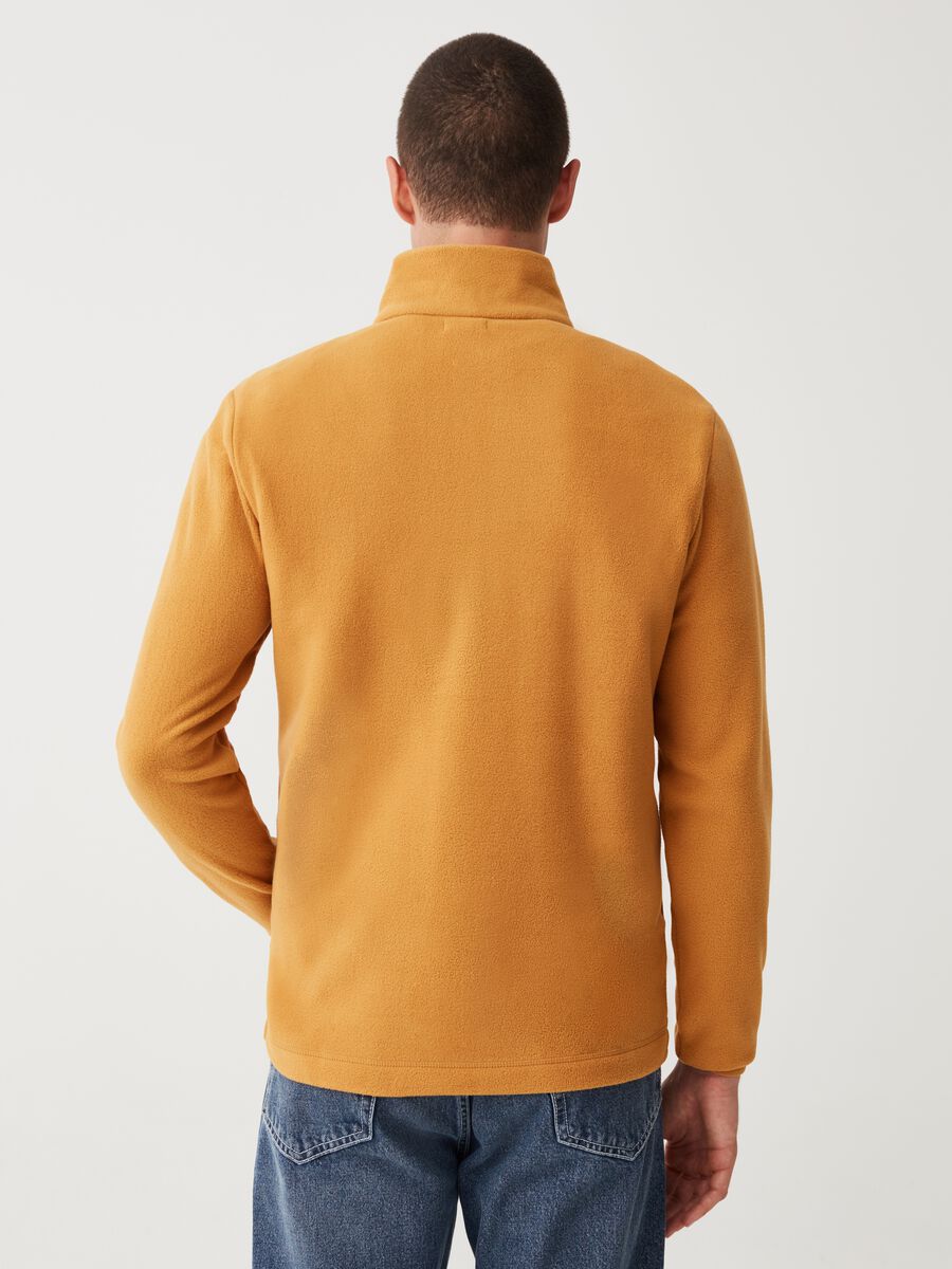 Half-zip sweatshirt in fleece_2