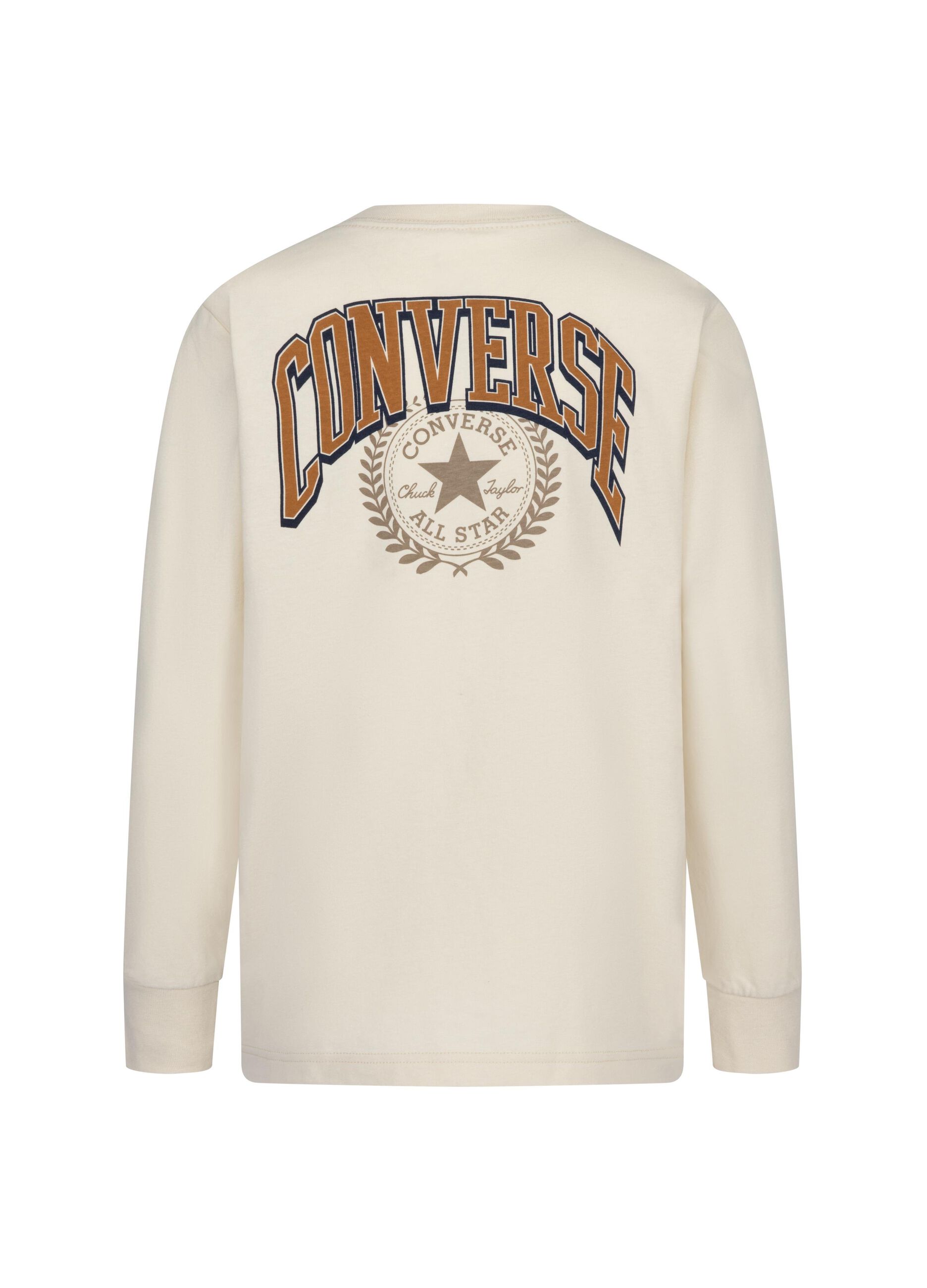 Long-sleeved T-shirt with Club logo print