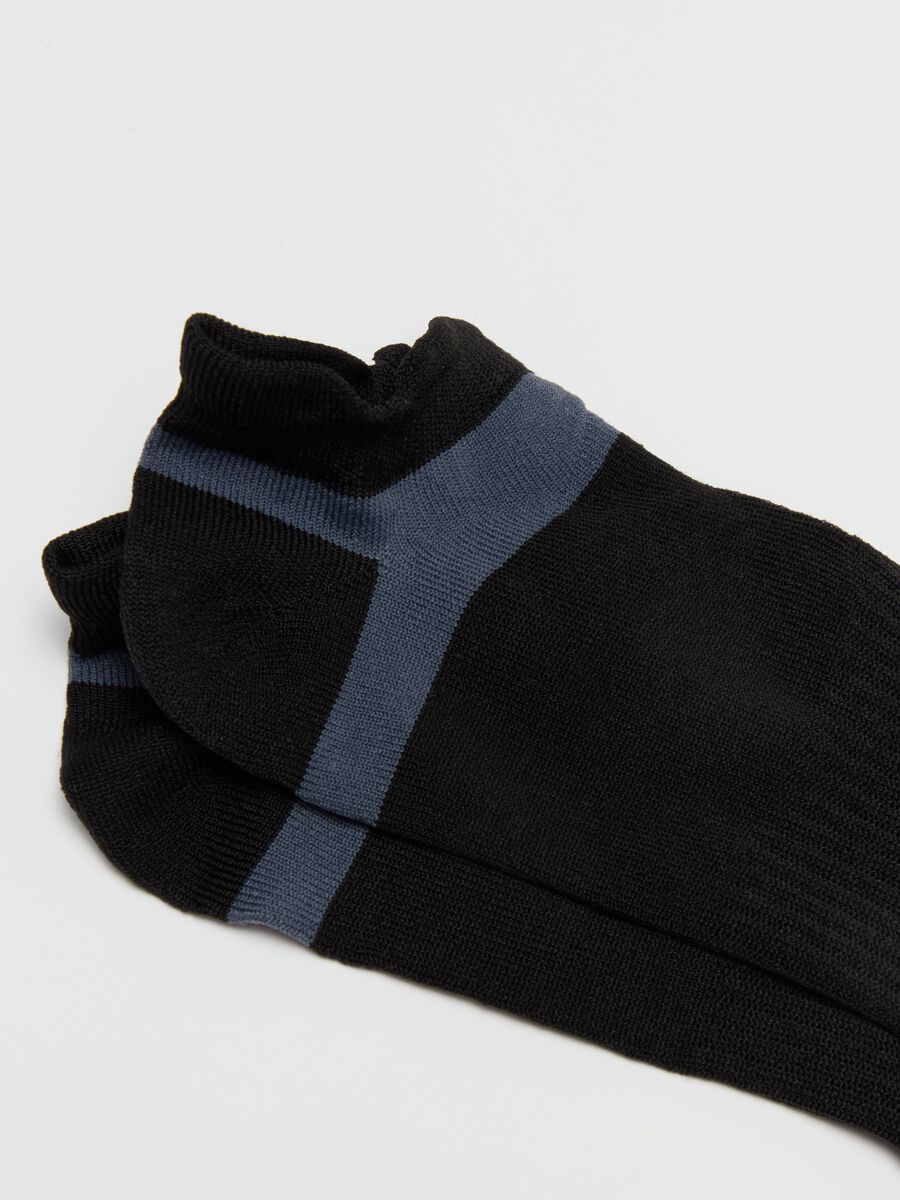 Three-pair pack short fitness socks_2