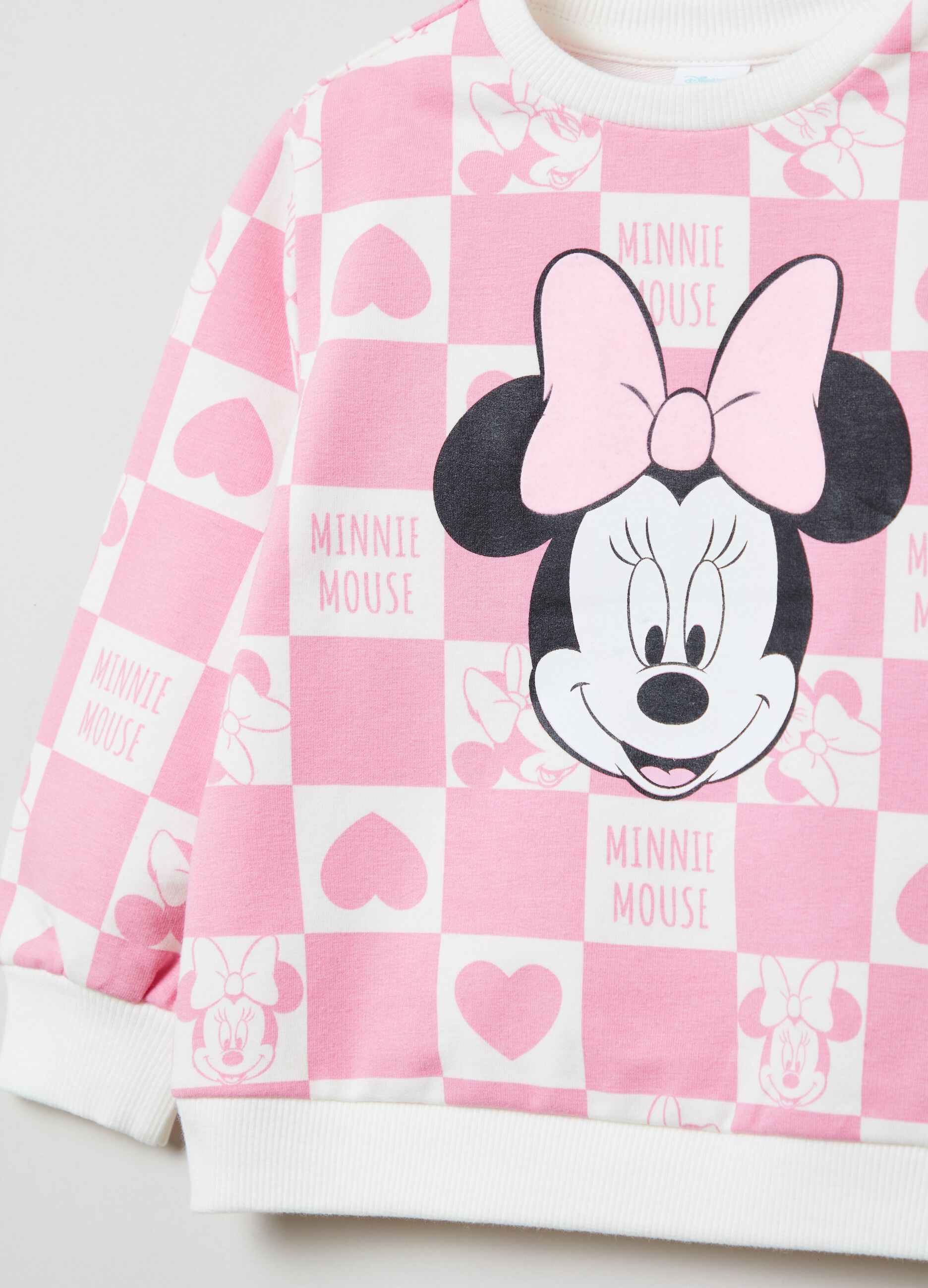 Jogging set with Minnie Mouse print