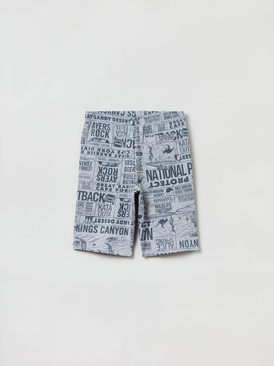 Shorts de algodón con estampado Grand&Hills_1