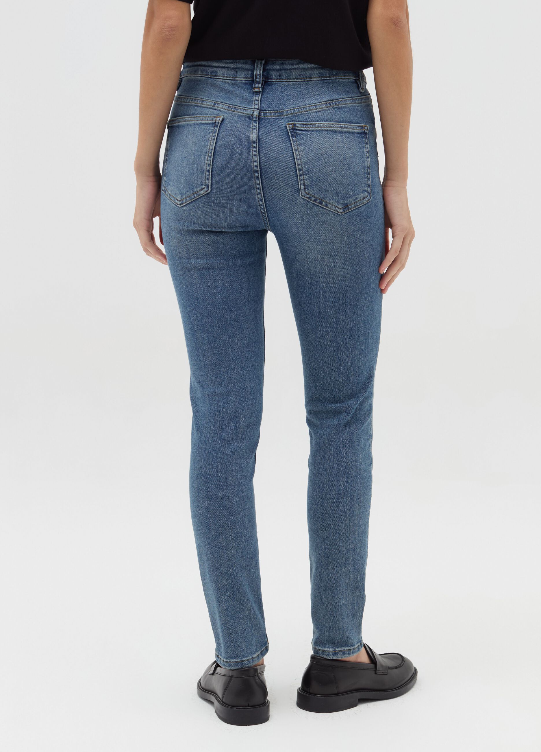 Skinny-fit jeans with five pockets