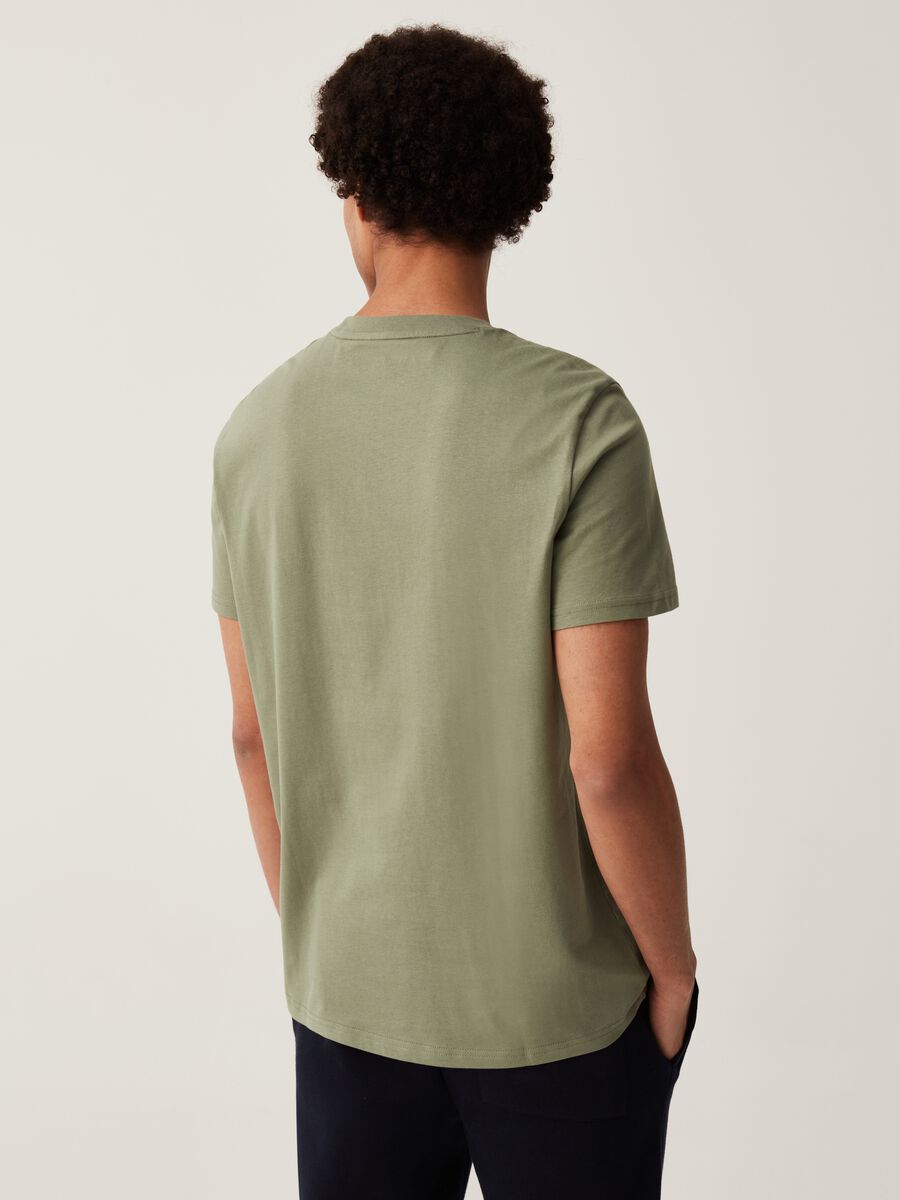 T-shirt with round neck and Grand&Hills print_2