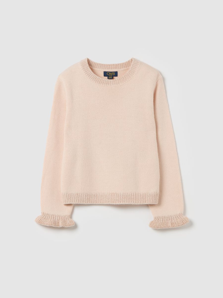 Knitted pullover with lurex_0