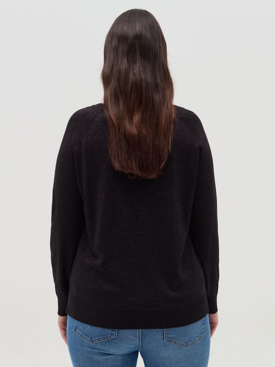 Curvy lurex pullover with raglan sleeves_2