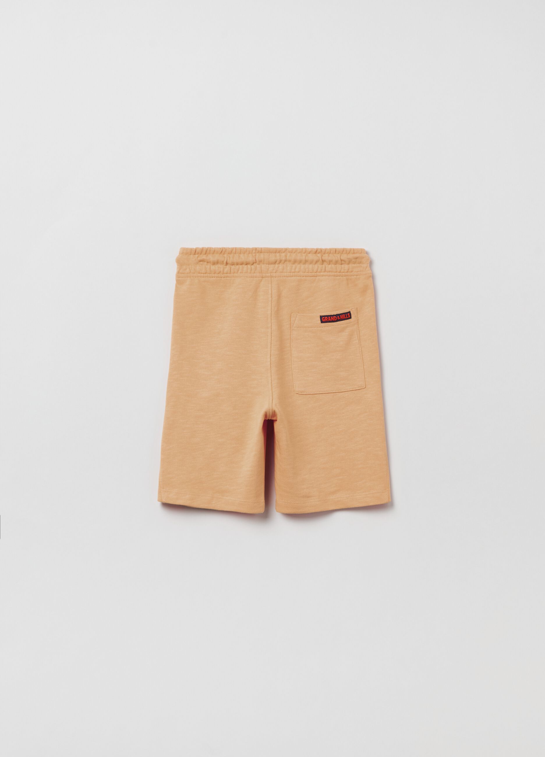 Grand&Hills plush shorts with drawstring