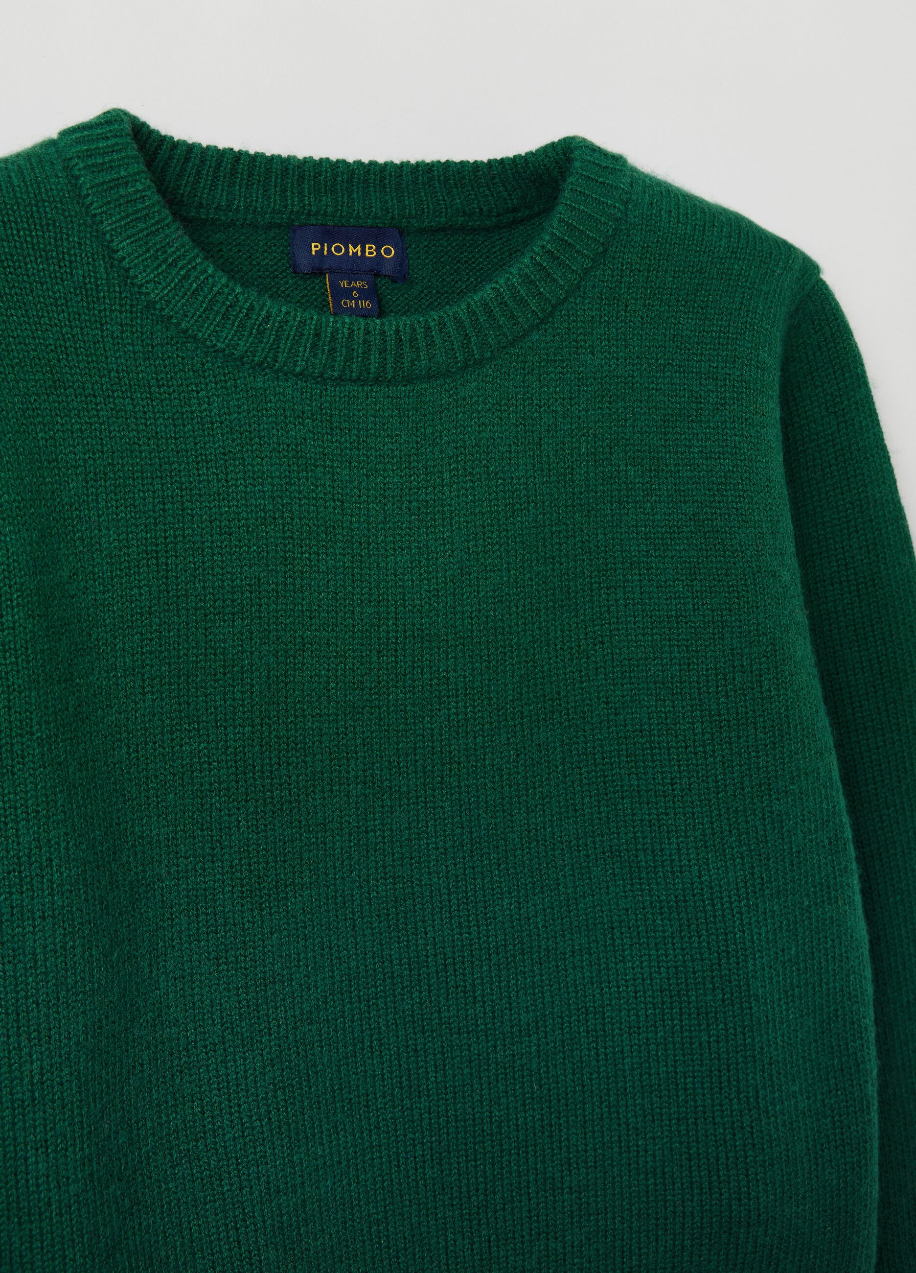 Wool blend pullover