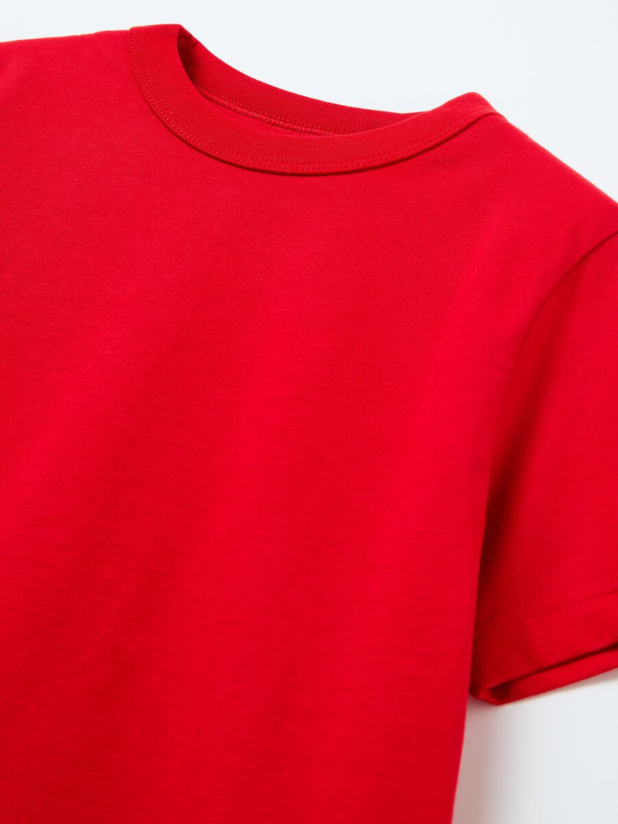 Essential solid colour T-shirt in organic cotton_2