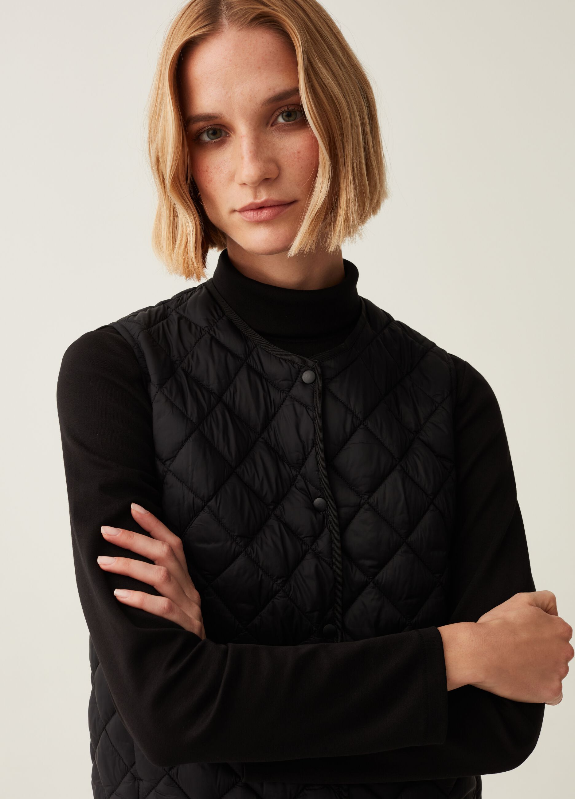 Quilted vest