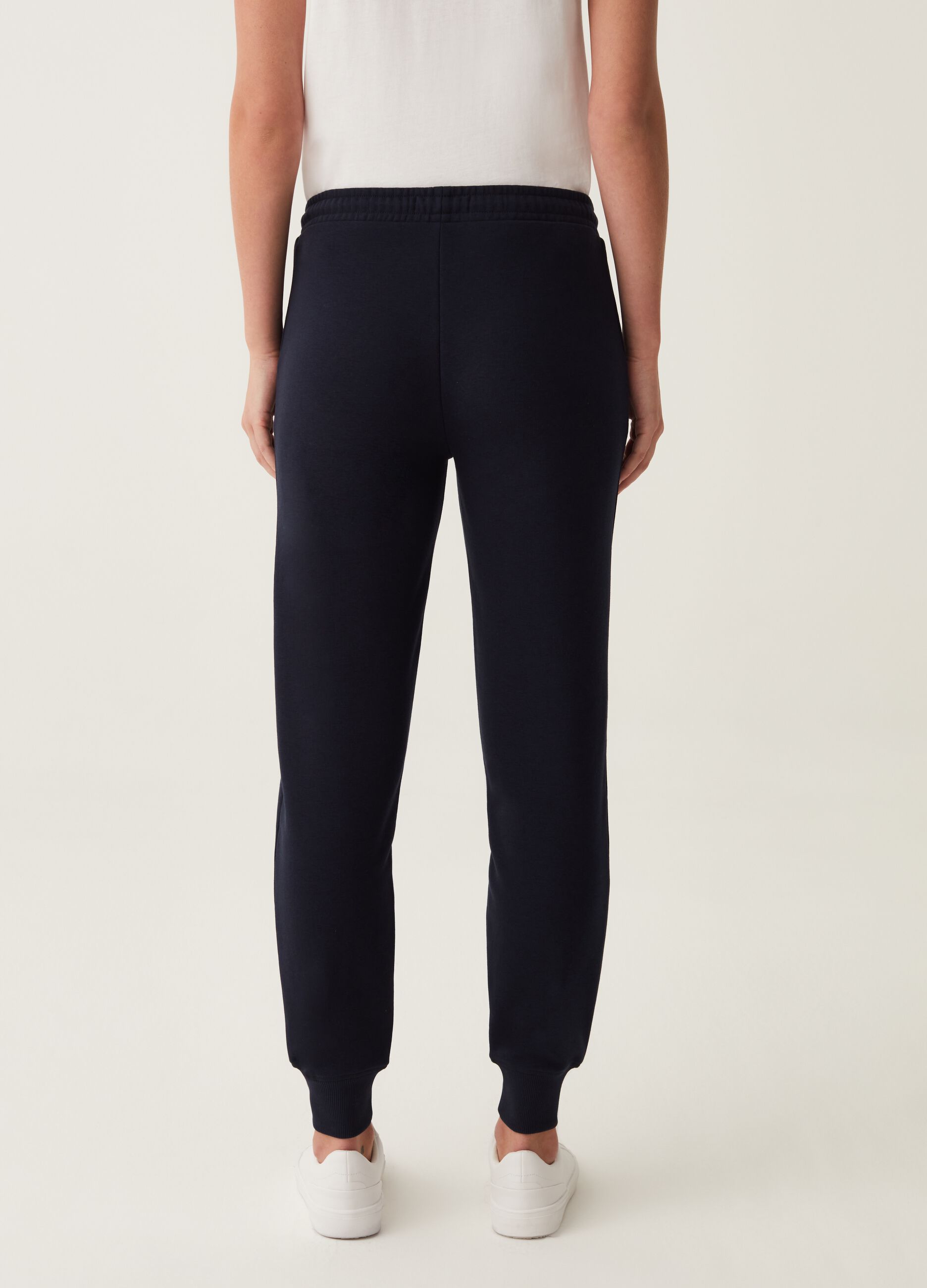 French terry joggers with pockets