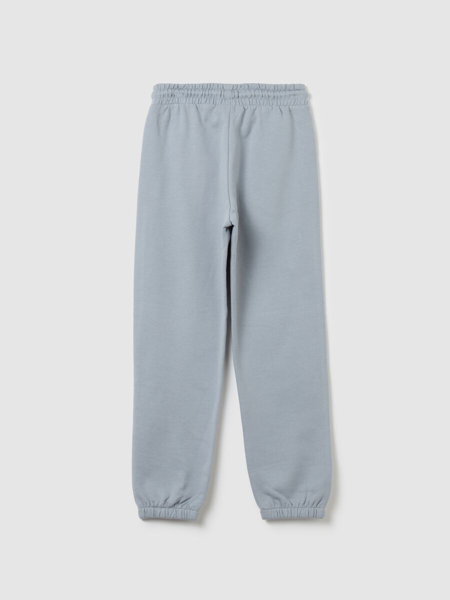 Essential joggers in fleece with drawstring_1