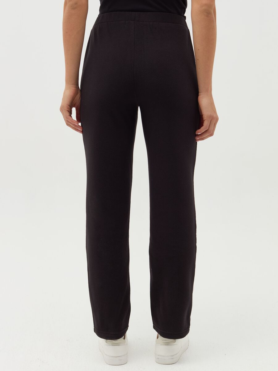 Slim-fit trousers in fleece_2