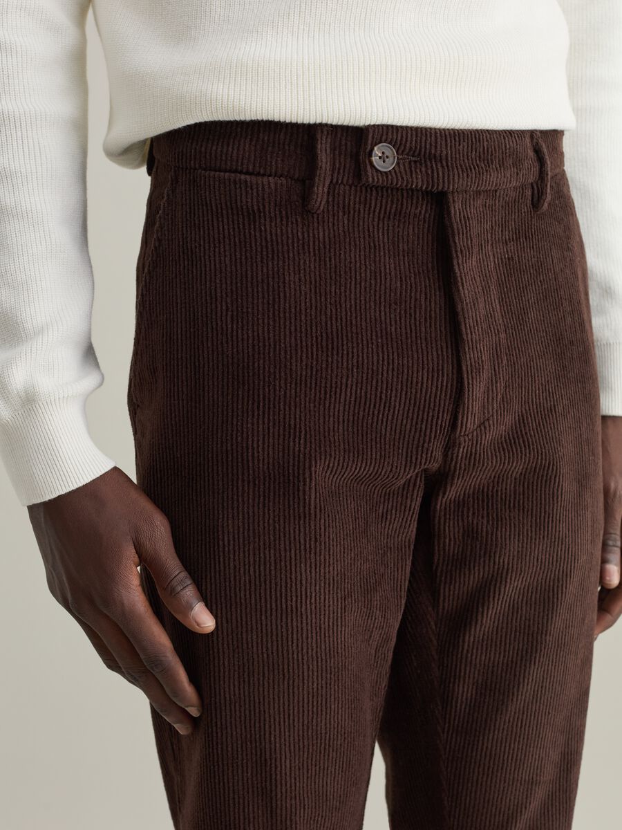 Pantaloni in corduroy stretch Contemporary_2