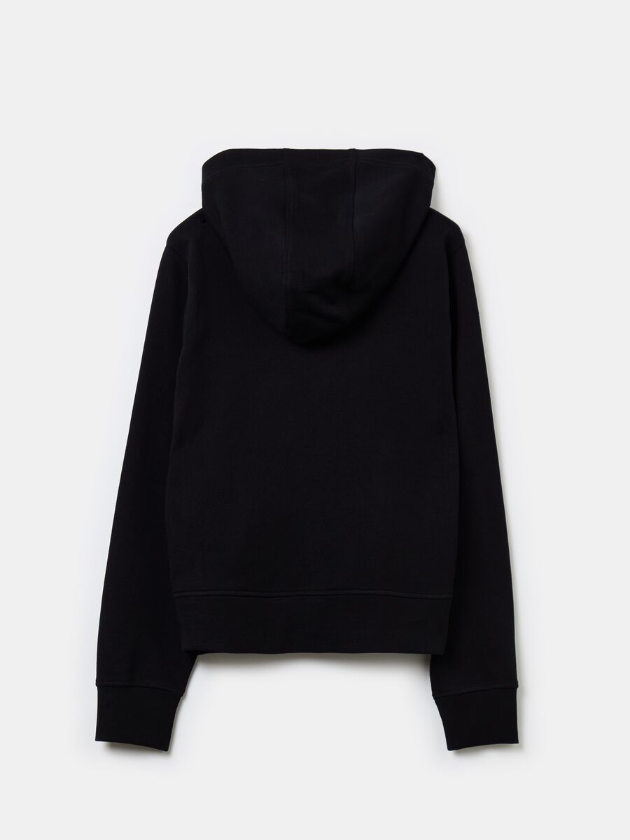 Full-zip sweatshirt with hood_1