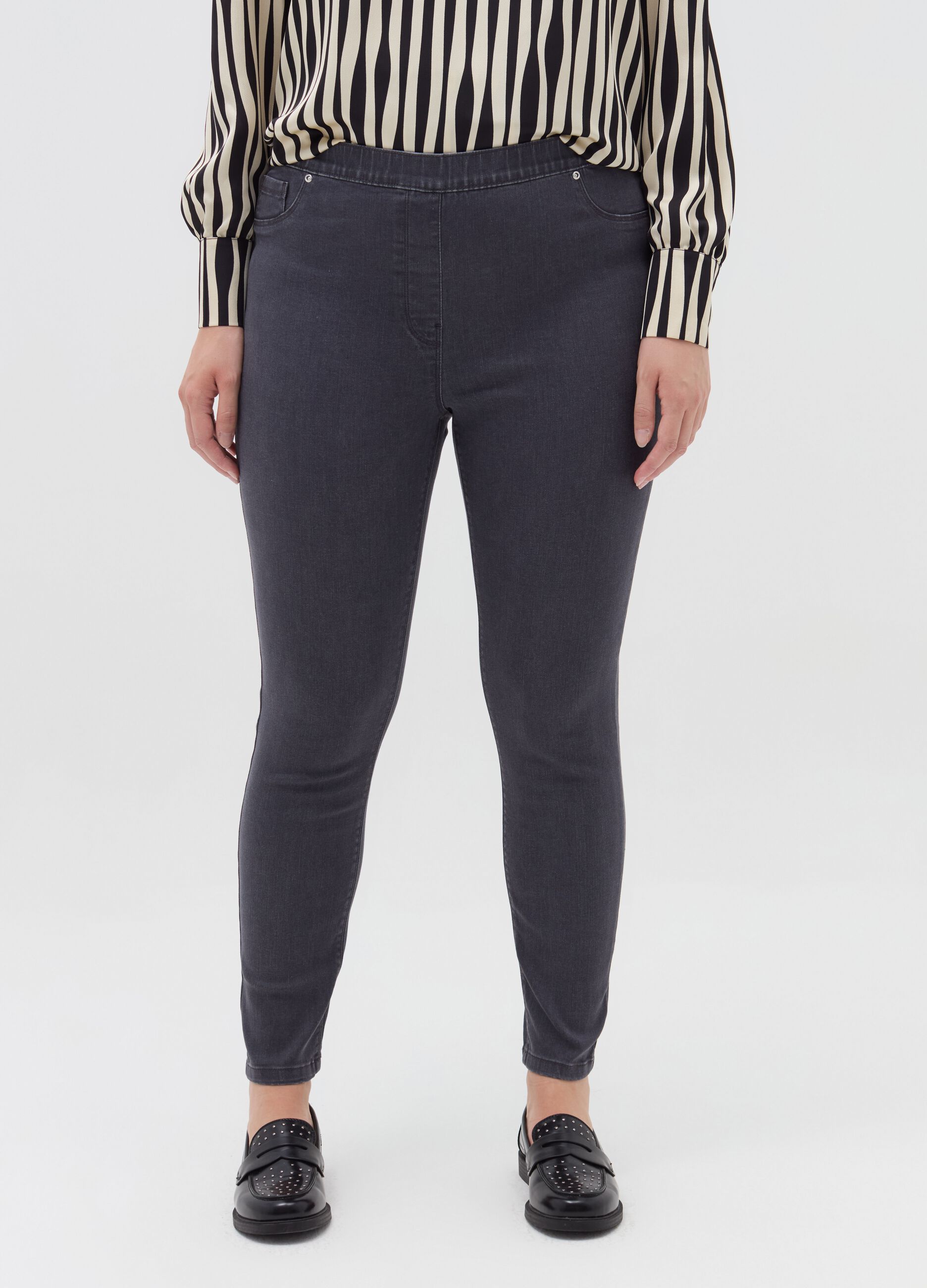 Curvy stretch jeggings