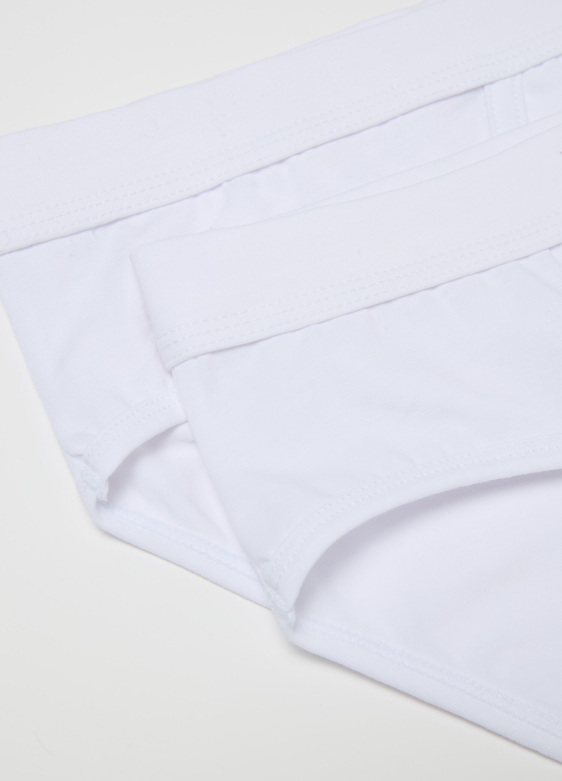 Two-pack briefs in stretch Supima cotton