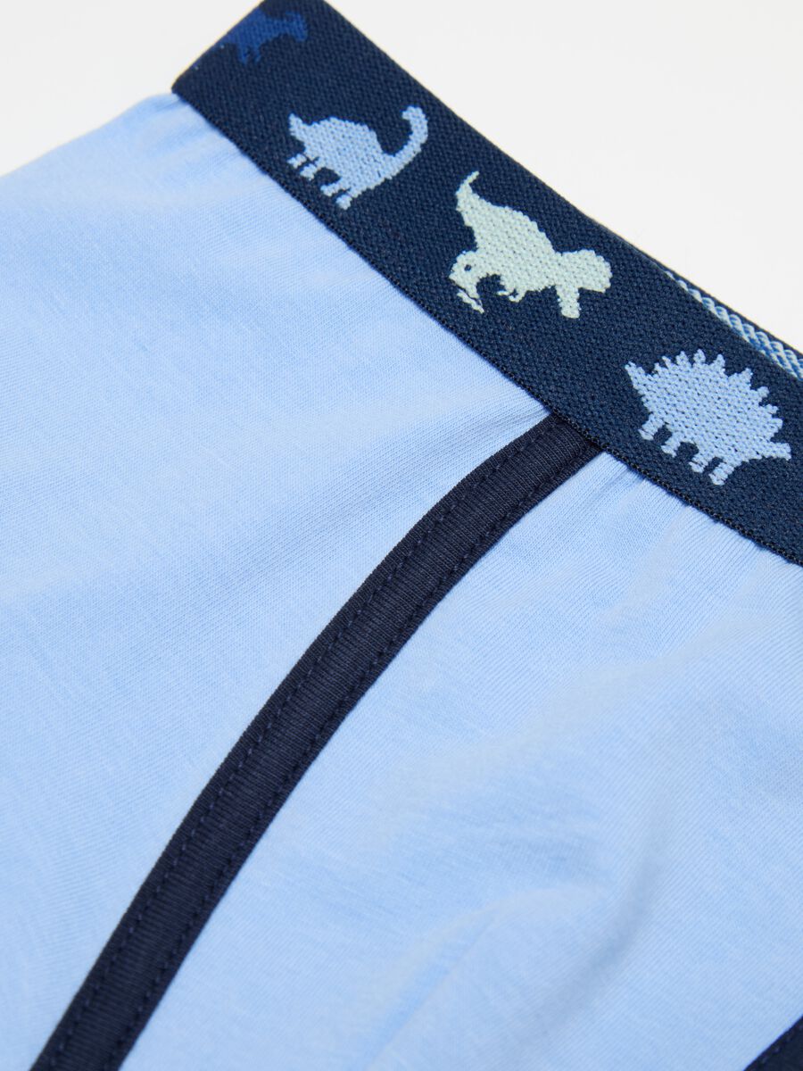 Organic cotton boxer shorts with print_3