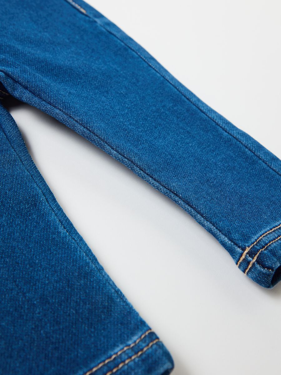Jeans in French terry with pockets_2