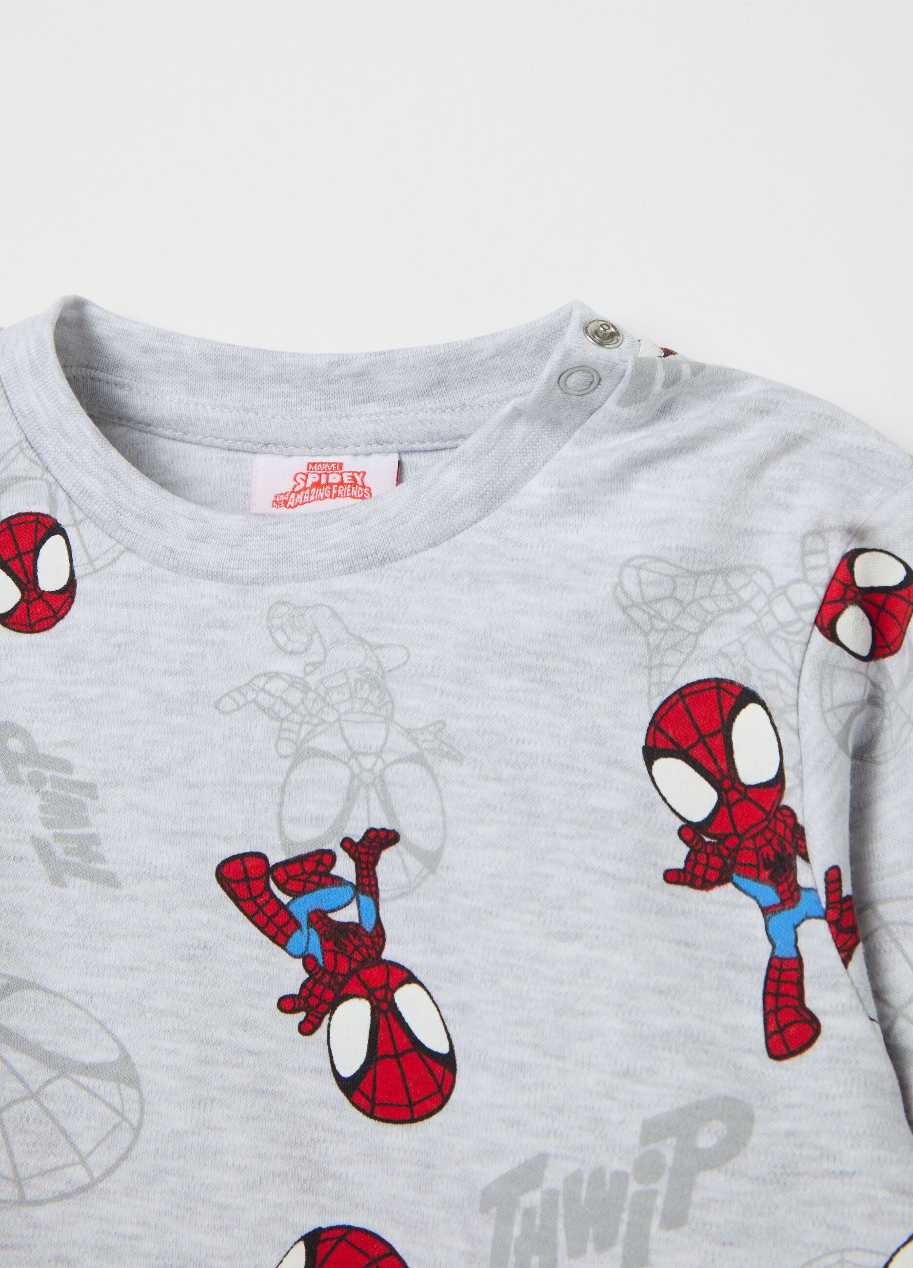 Long pyjamas with Spidey print