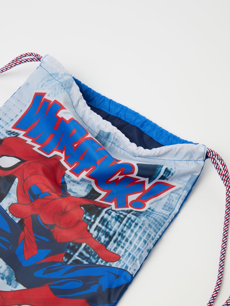 Sack backpack with Spider-Man print_2