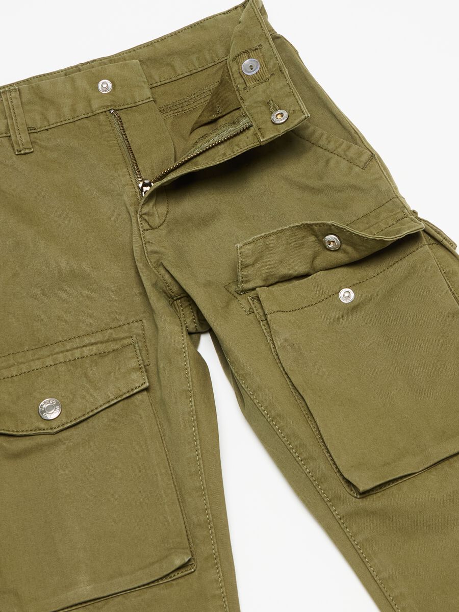 Cotton cargo trousers_5