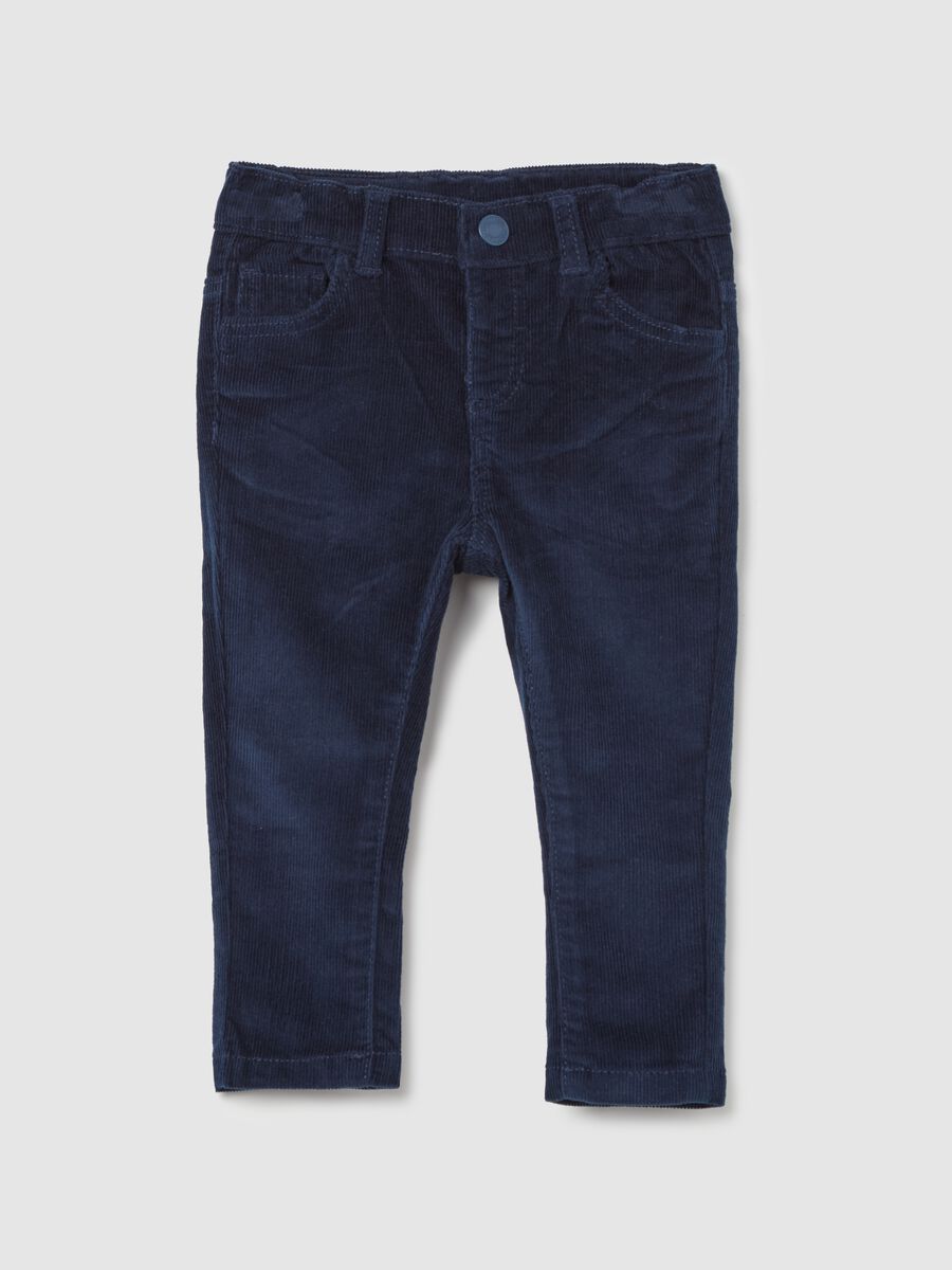 Five-pocket corduroy trousers_0