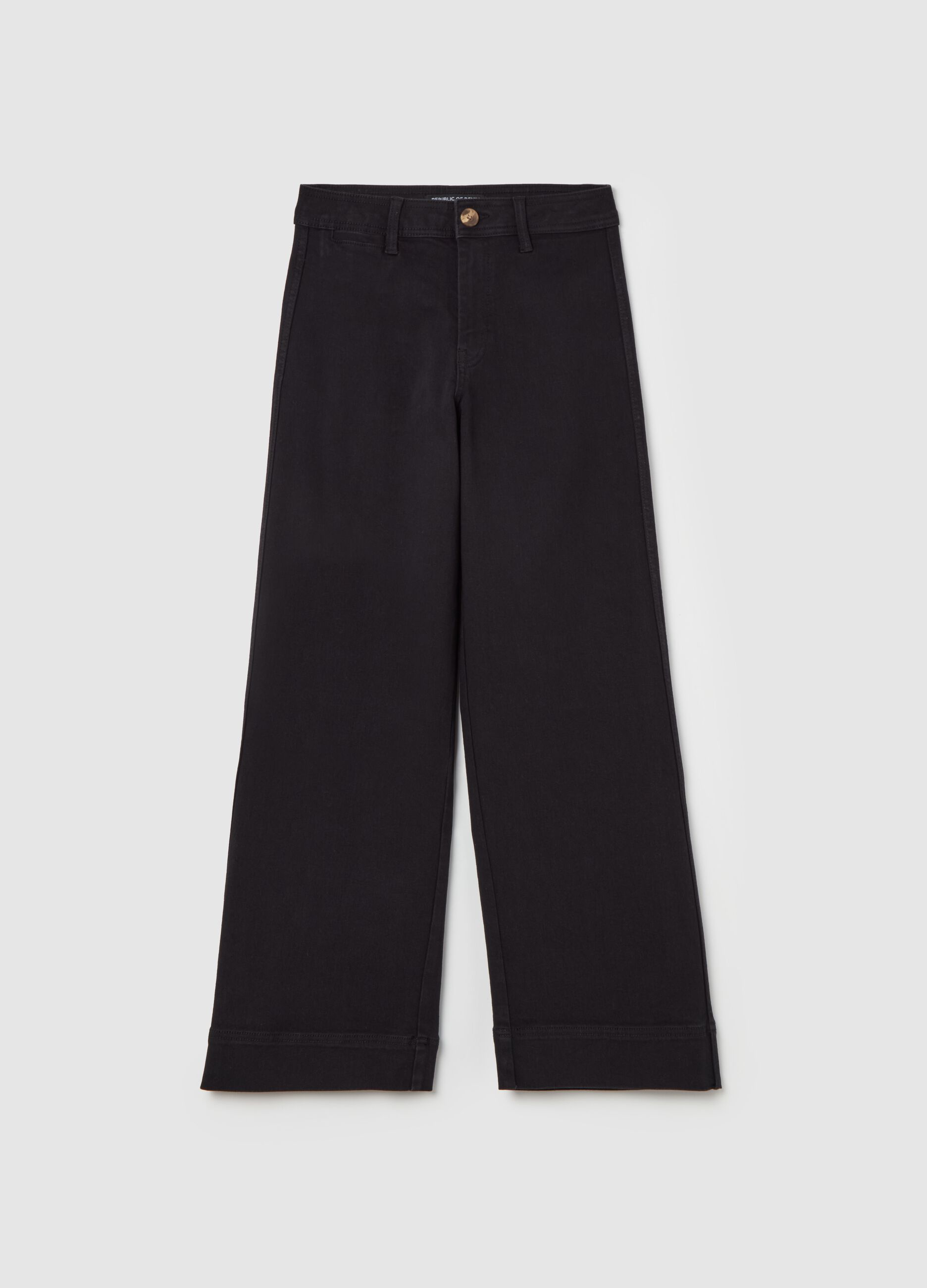 Jeans culotte stretch