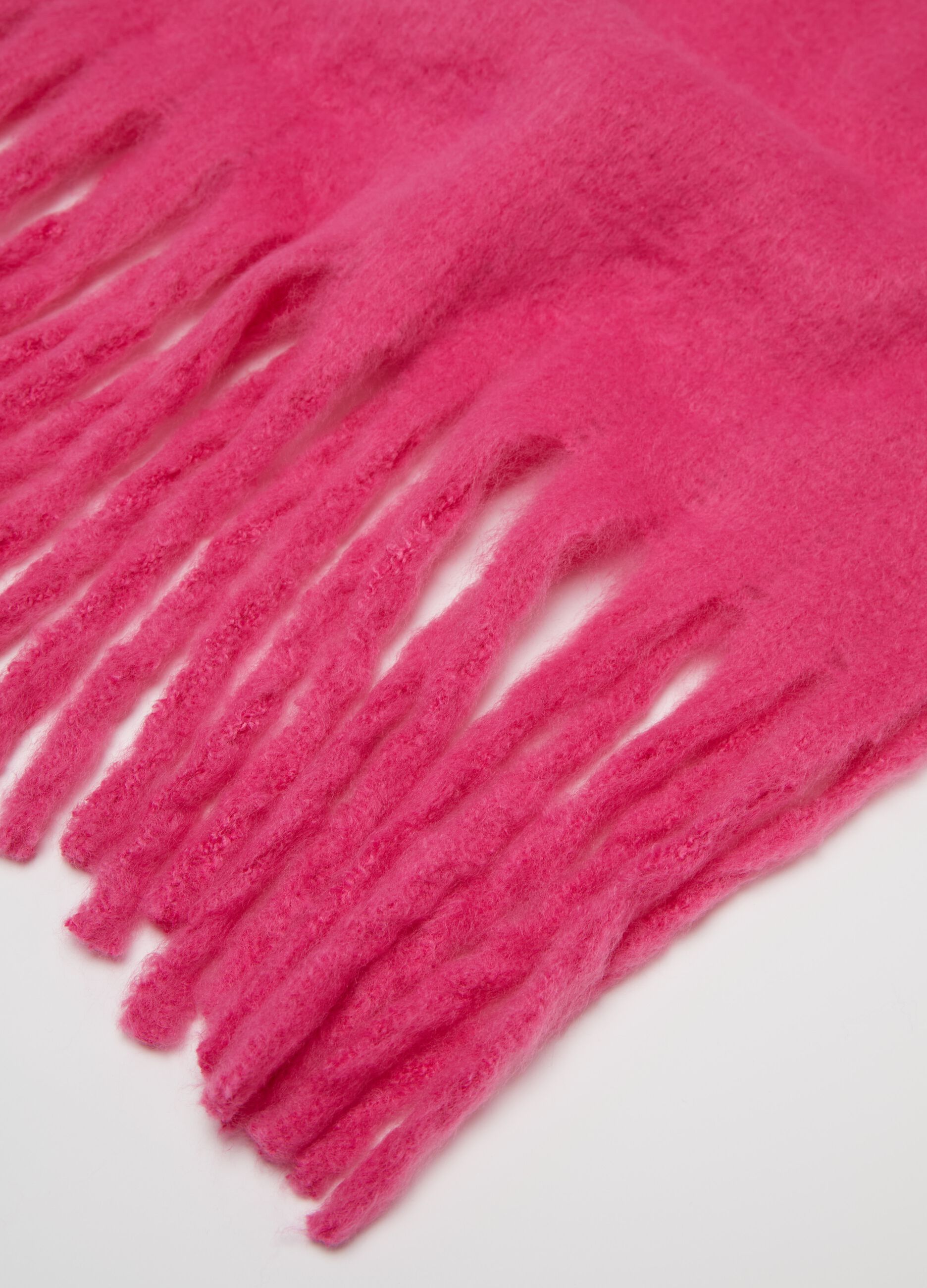 Fringed scarf