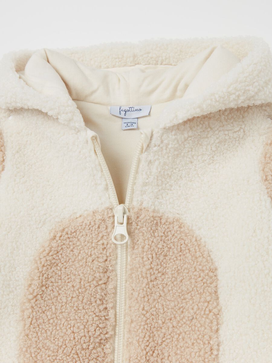 Sherpa onesie with hood_2