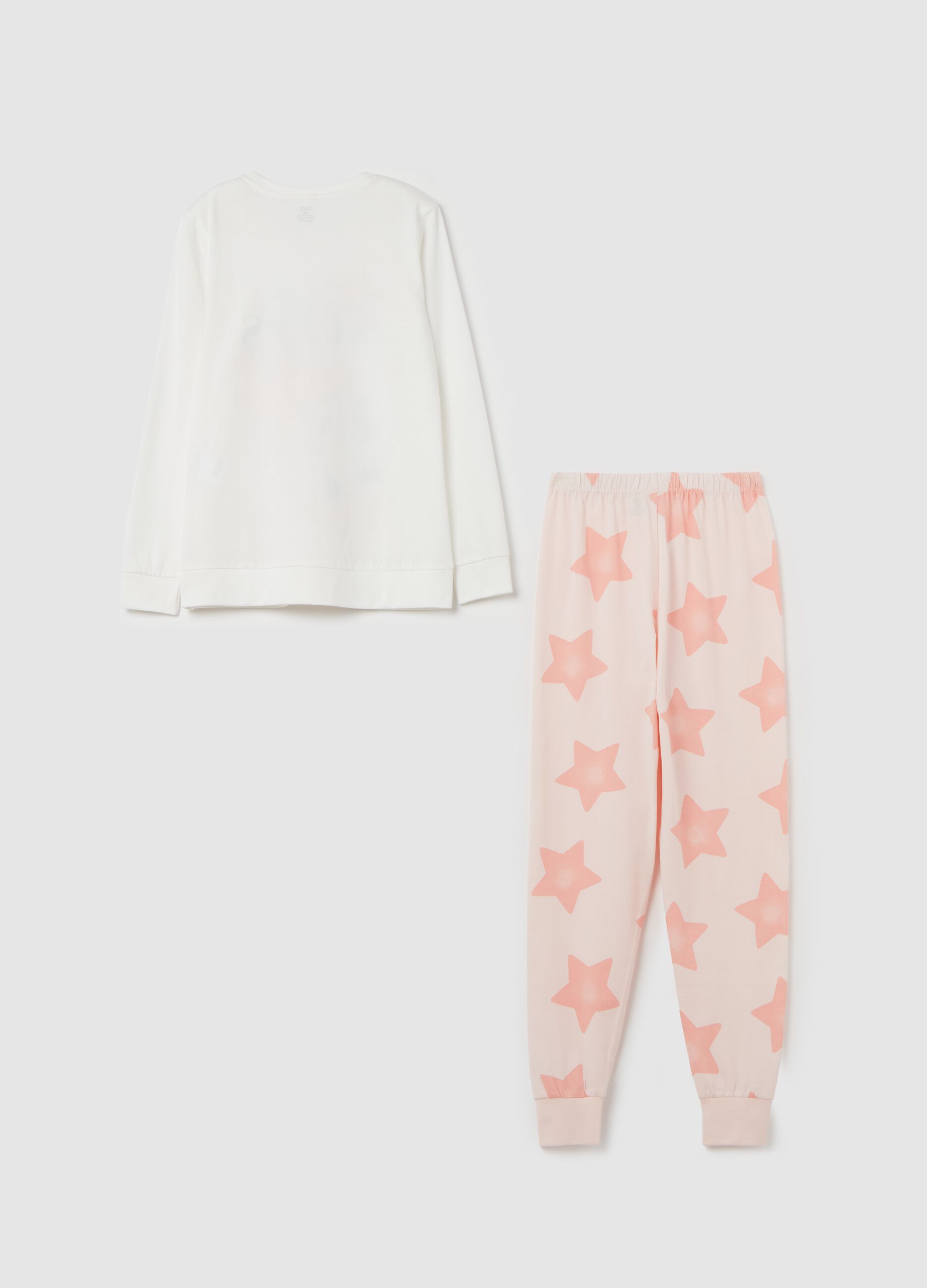 Organic cotton pyjamas with print