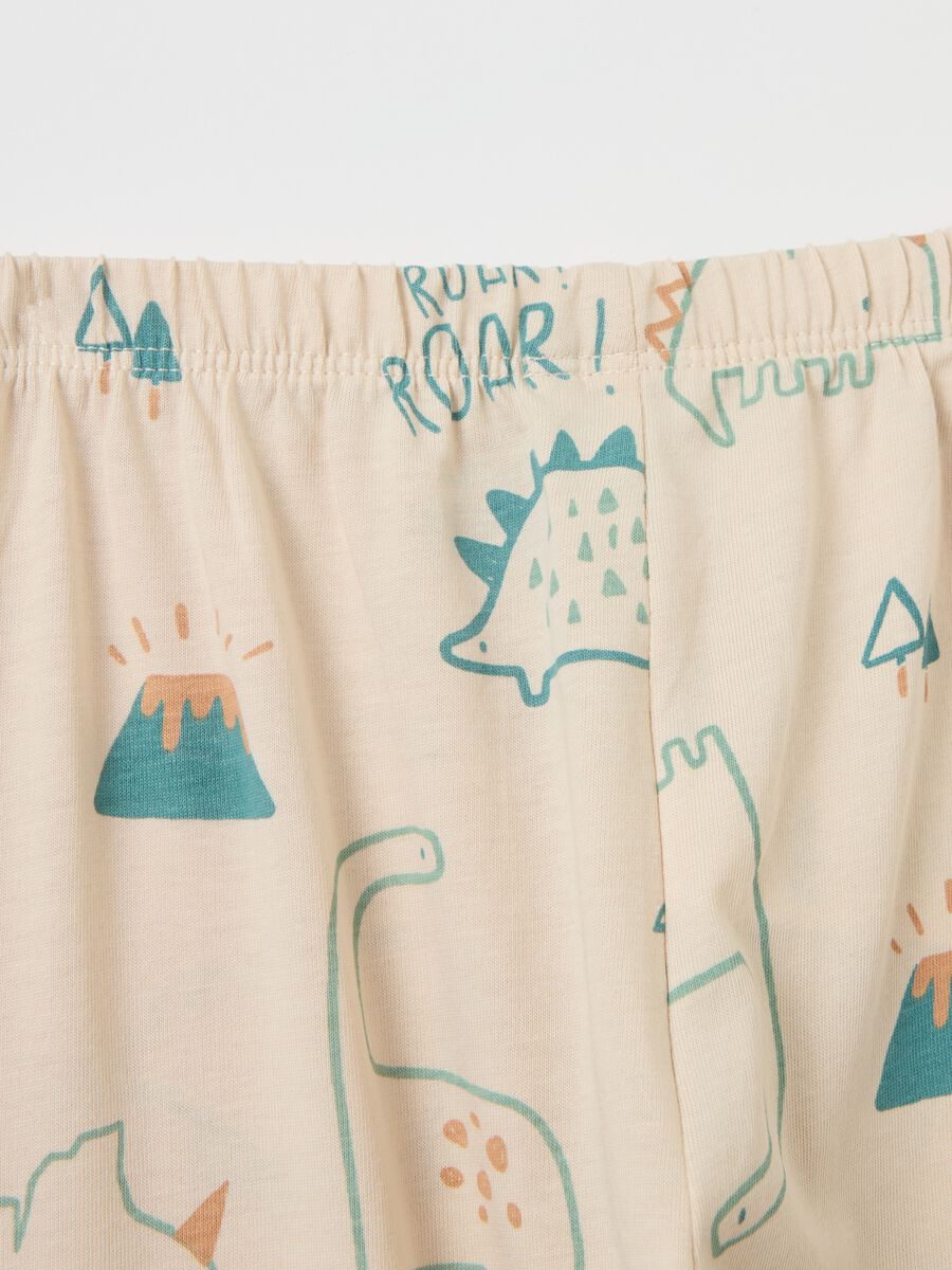 Organic cotton pyjamas with print_3