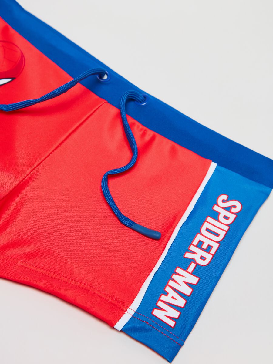 Swimming trunks with Spider-Man print_2