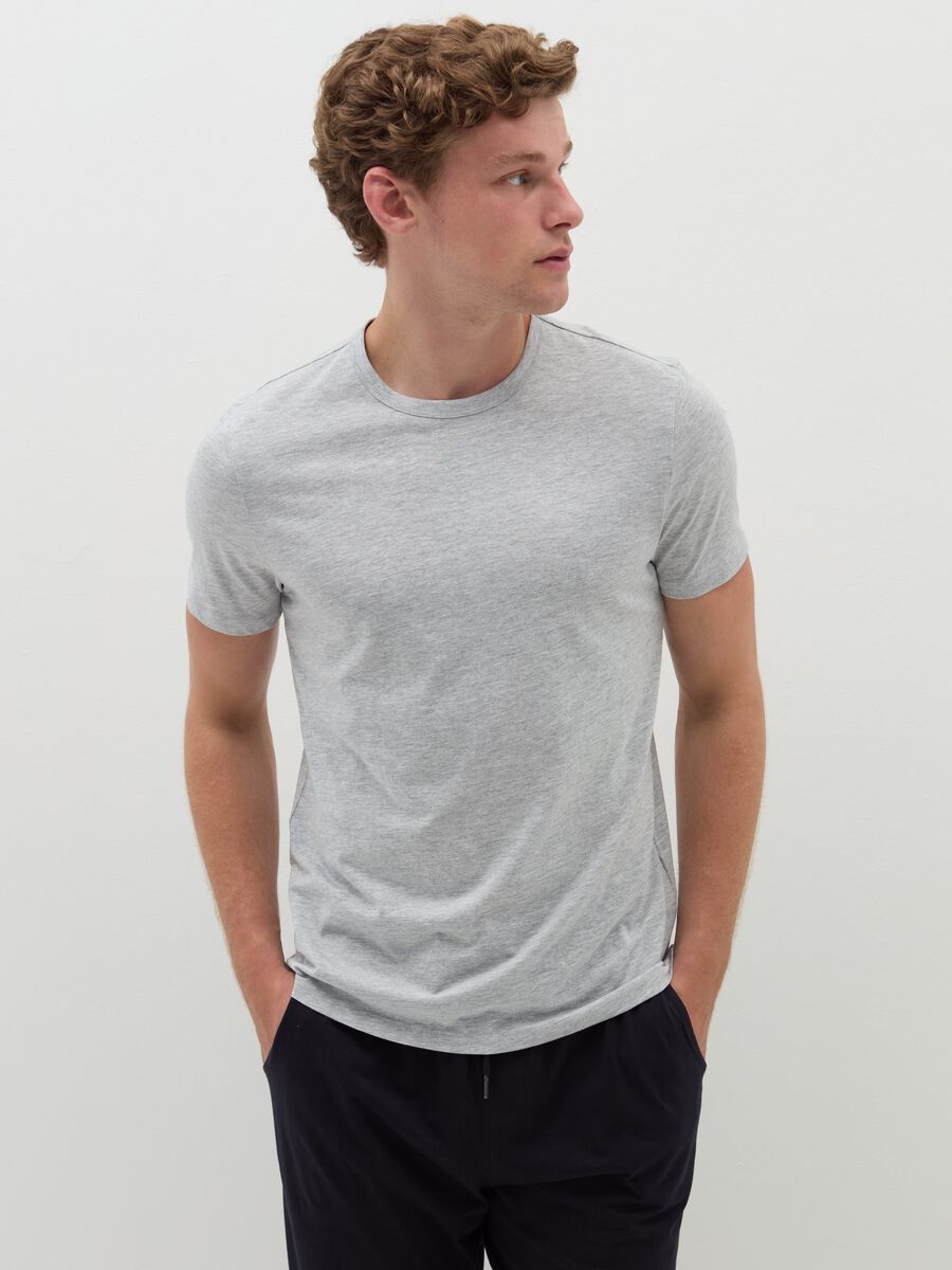 Two-pack undershirts with round neck in jersey_0