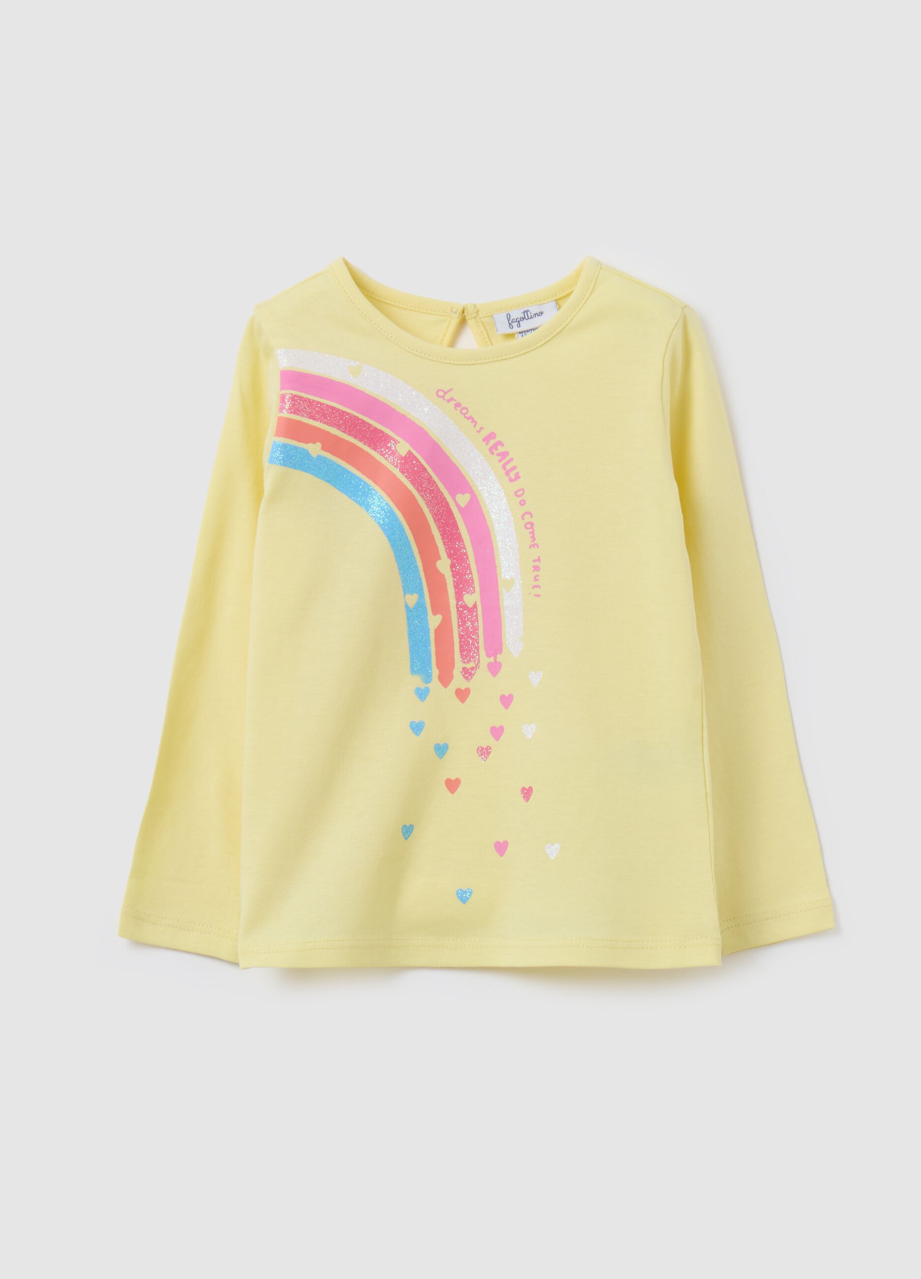 Long-sleeved T-shirt with print