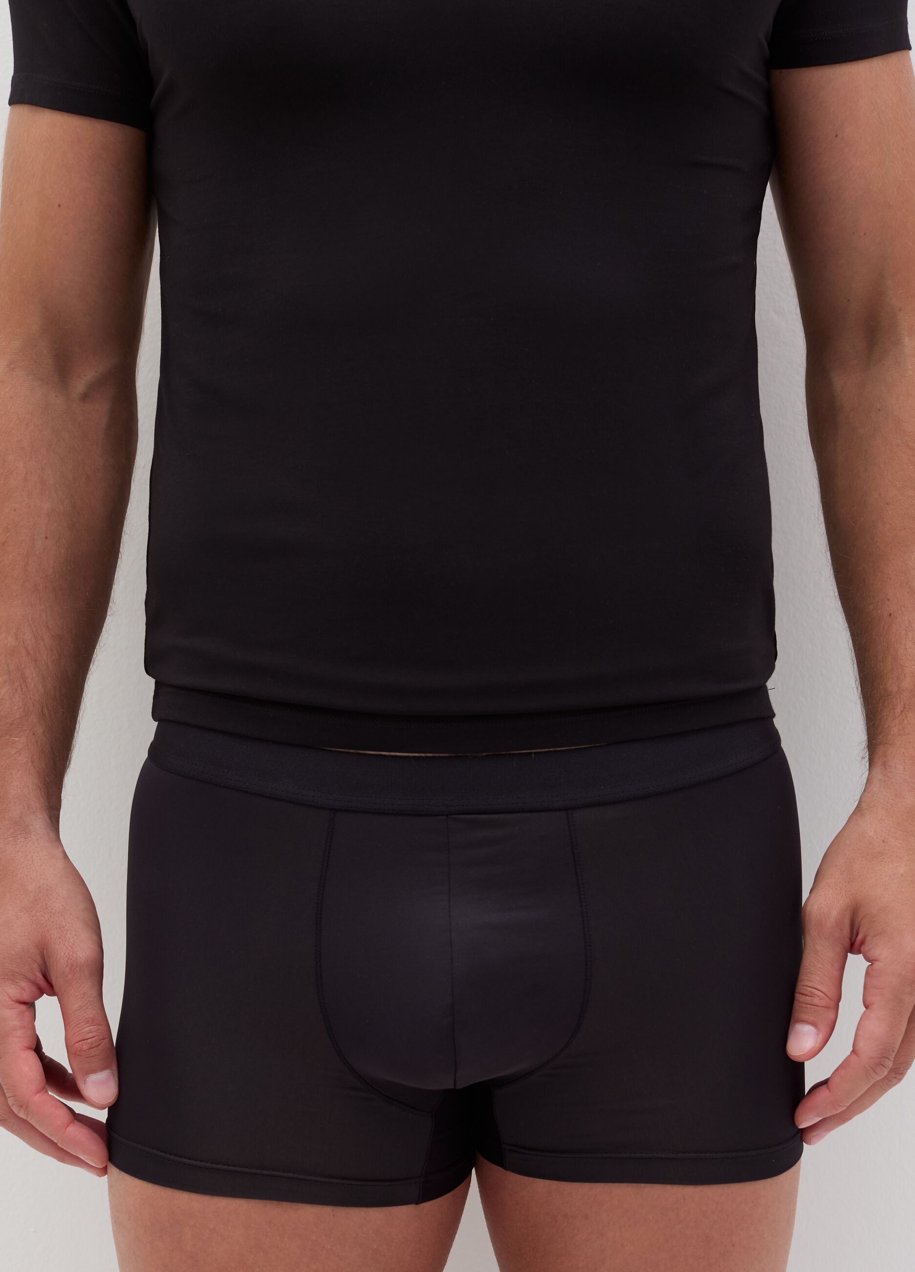 Boxer in microfibra stretch