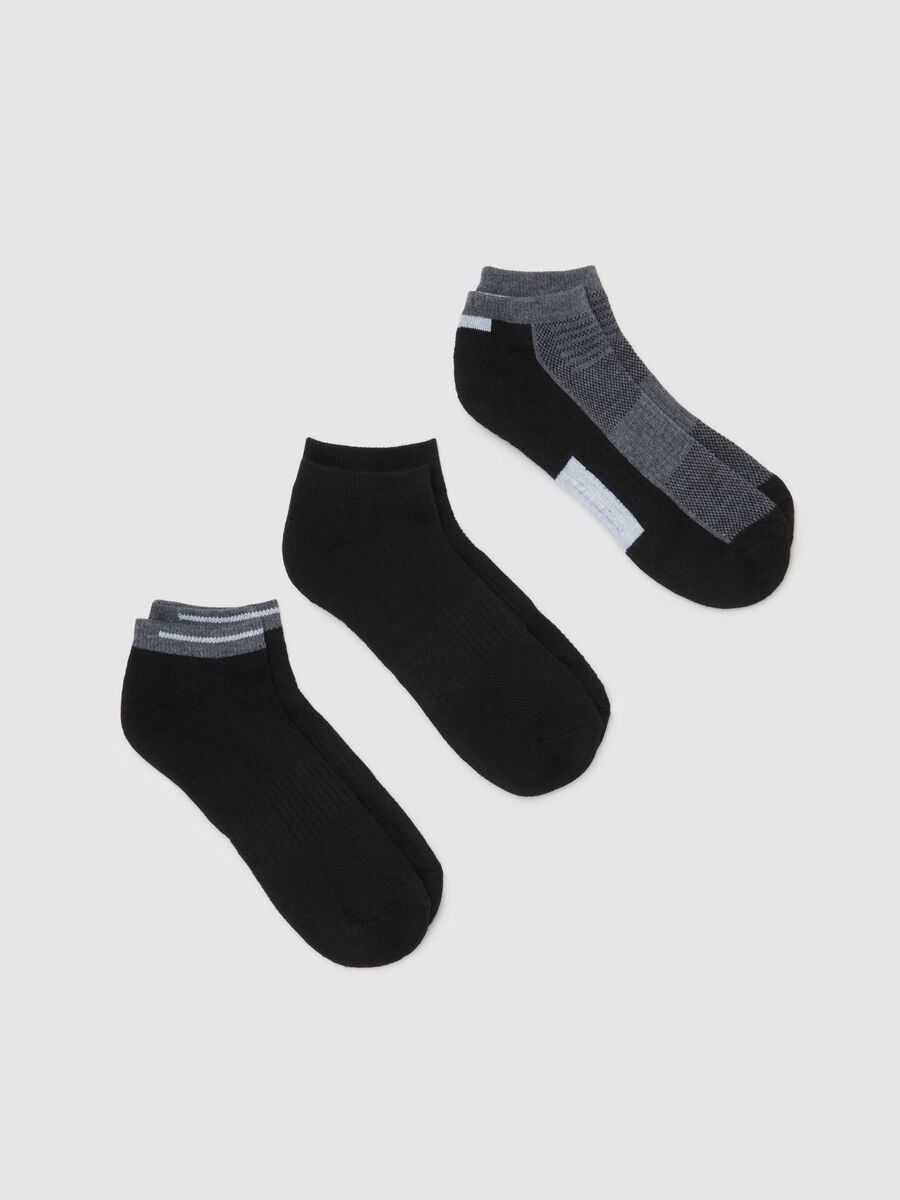 Three-pair pack sneaker liners_0