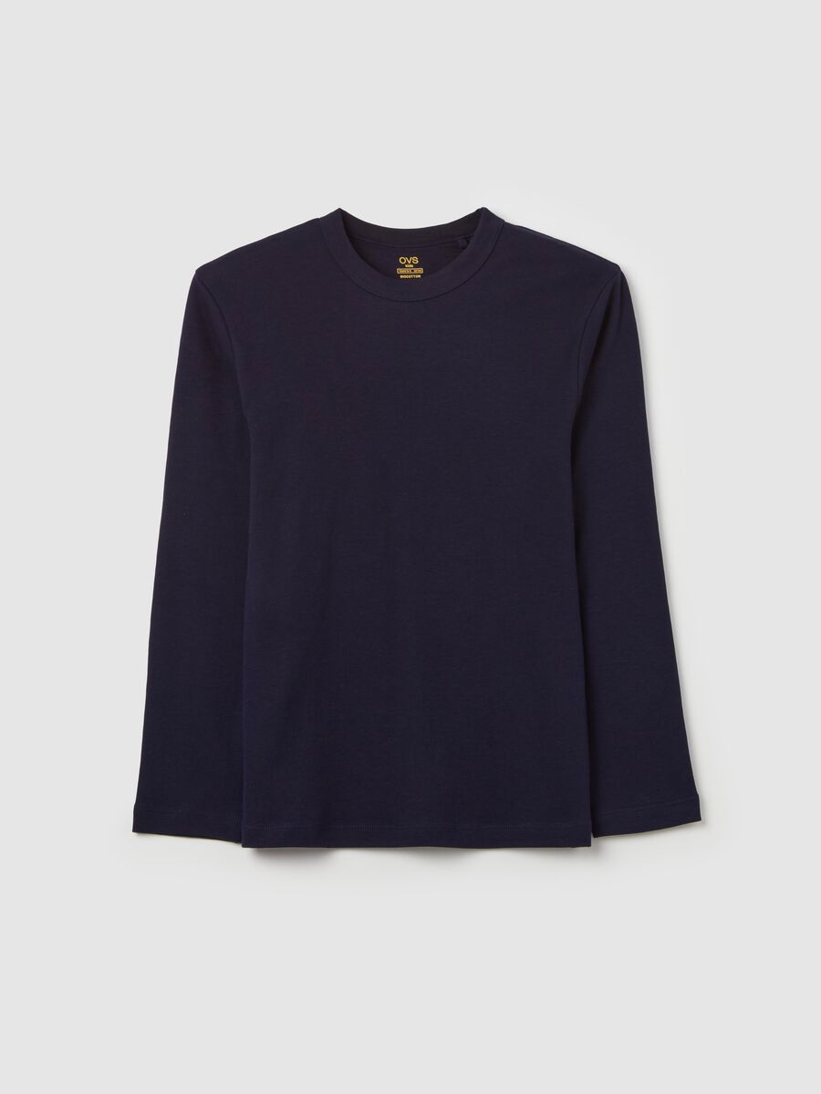 Essential long-sleeved T-shirt in organic cotton_0