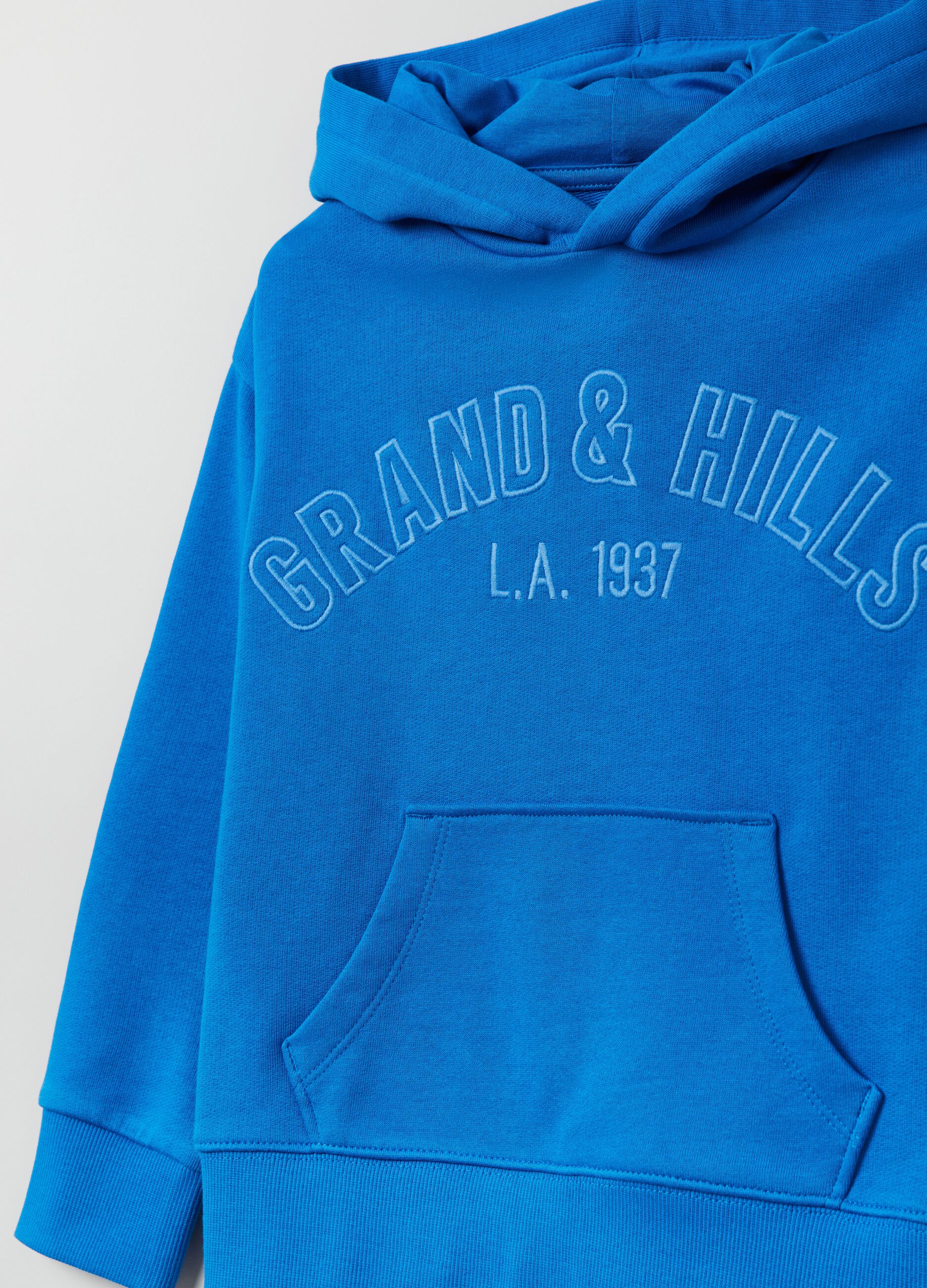 Hoodie with Grand&Hills embroidery